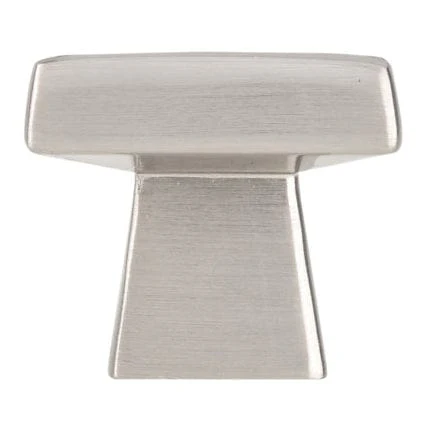 Contemporary Knob, 1-5/32" x 1-5/32", Brushed Nickel - Image 3