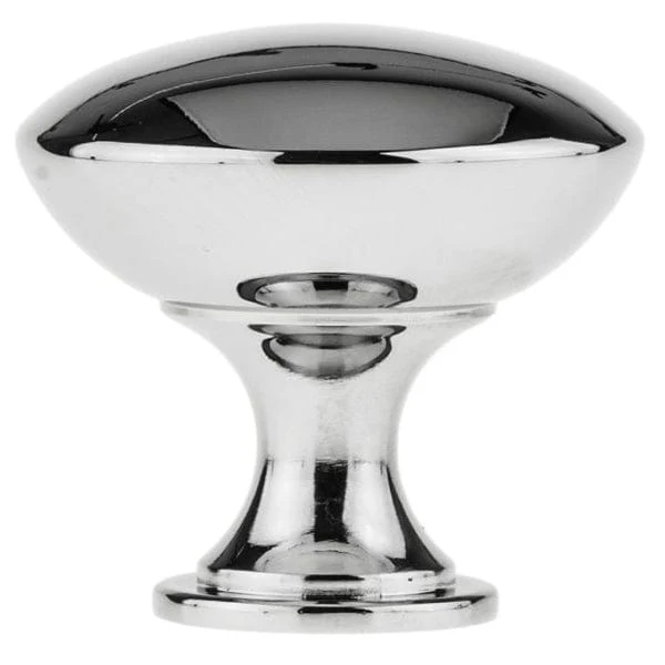 Contemporary Knob, 1-9/16" D, Chrome - Image 3