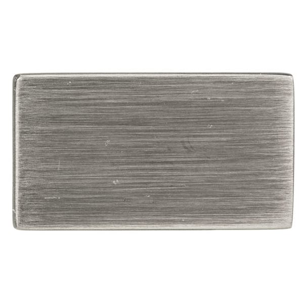 Contemporary Knob, 1-9/16" x 7/8", Antique Nickel - Image 2