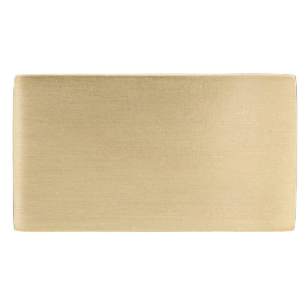 Contemporary Knob, 1-9/16" x 7/8", Champagne Bronze - Image 2