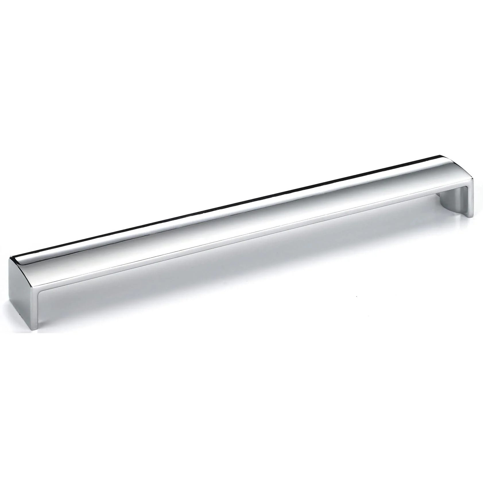 Contemporary Pull, 10-1/8" Center-to-Center, Chrome