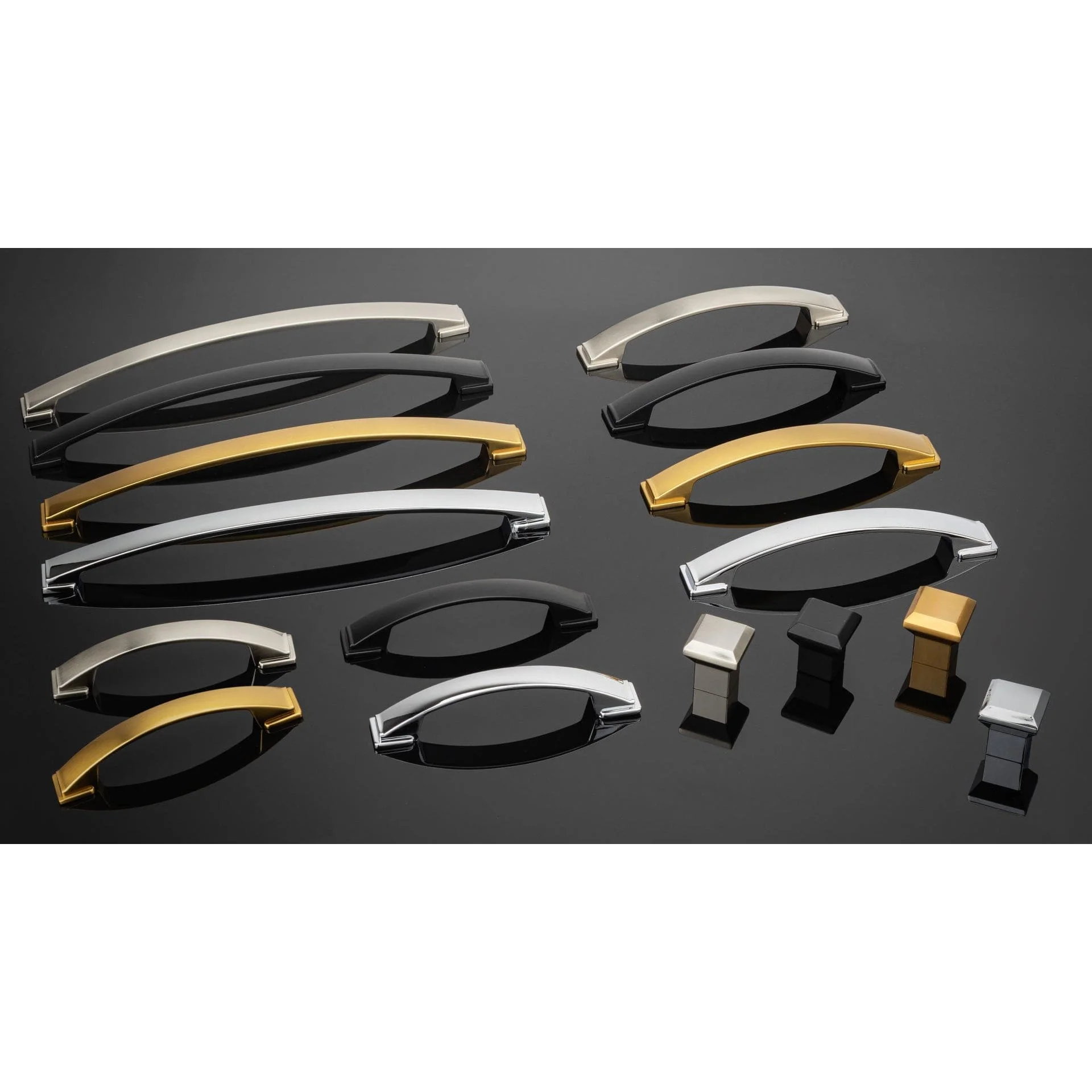 Contemporary Pull, 12-5/8" Center-to-Center, Matte Black - Image 5