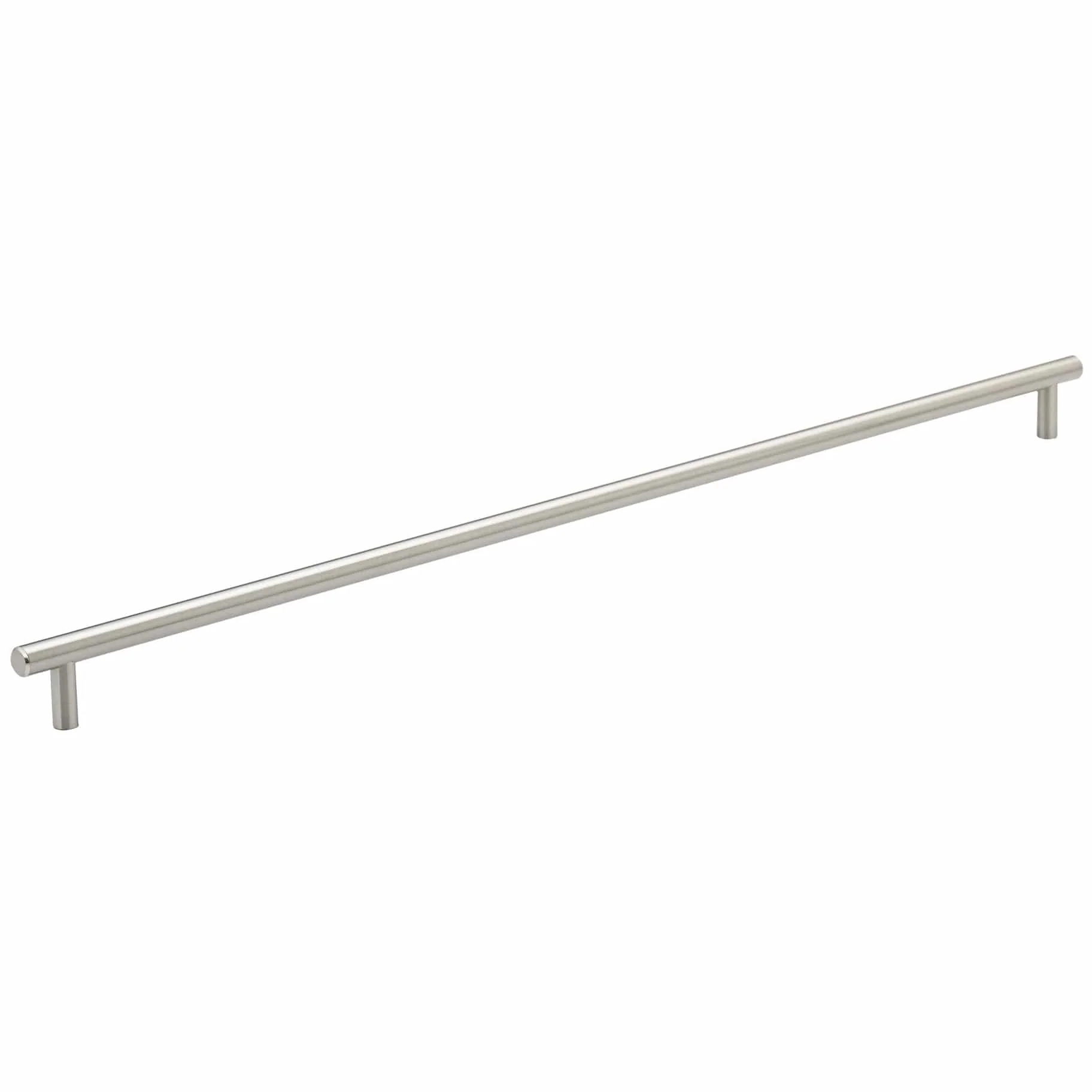 Contemporary Pull, 22-1/8" Center-to-Center, Brushed Nickel