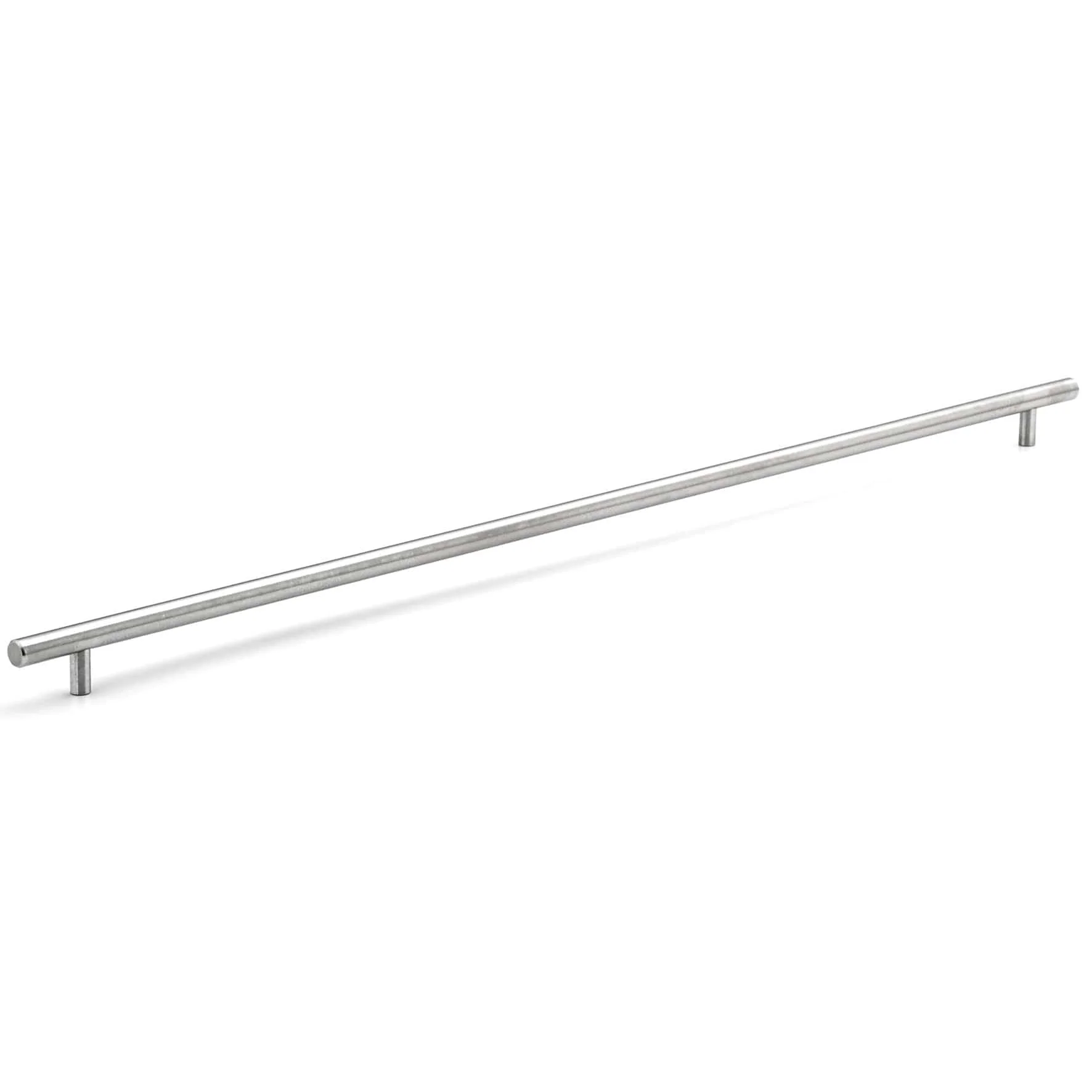 Contemporary Pull, 28-1/8" Center-to-Center, Brushed Stainless Steel