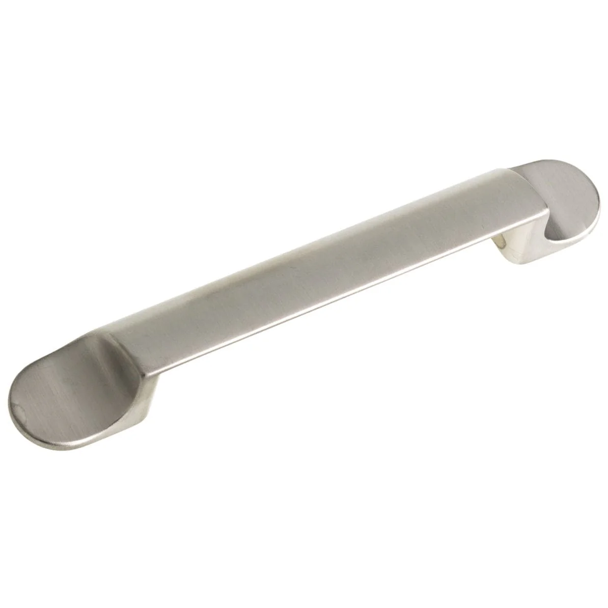 Contemporary Pull, 3-3/4" Center-to-Center, Brushed Nickel