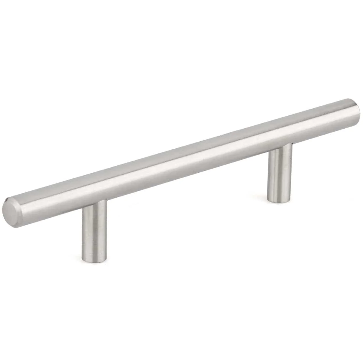 Contemporary Pull, 3-3/4" Center-to-Center, Stainless Steel
