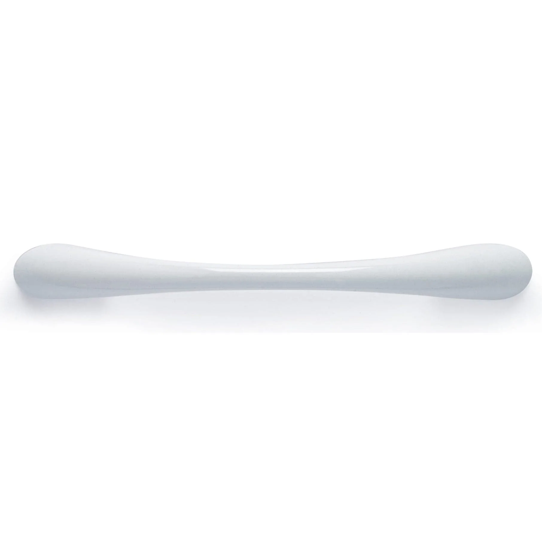 Contemporary Pull - 3-3/4" Center-to-Center - 9/16" W x 5-3/16" L - White - Image 2