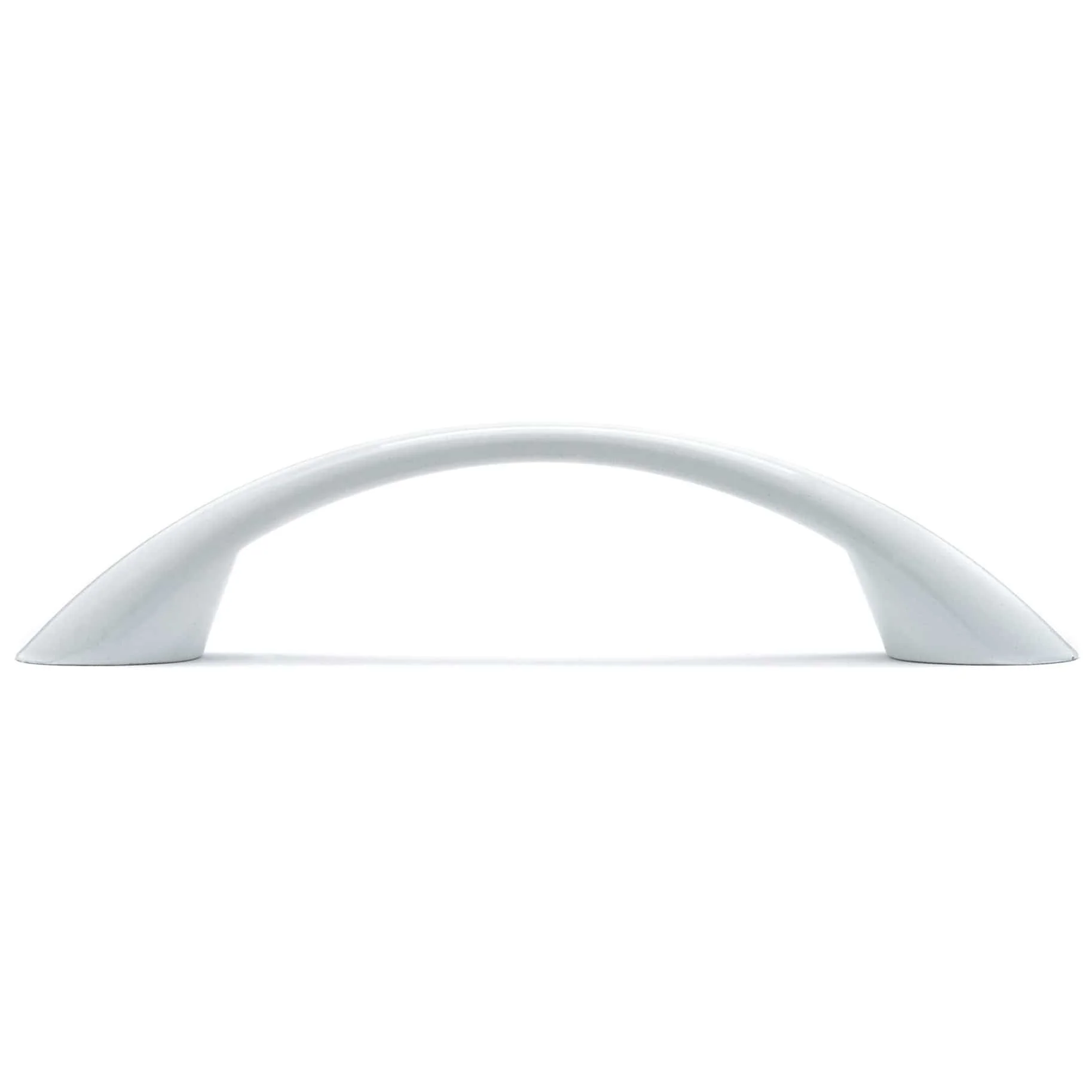 Contemporary Pull - 3-3/4" Center-to-Center - 9/16" W x 5-3/16" L - White - Image 3