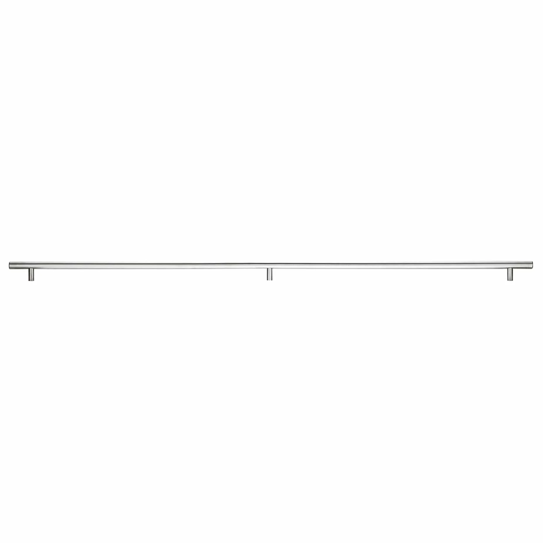 Contemporary Pull, 34-1/8" Center-to-Center, Brushed Stainless Steel - Image 3