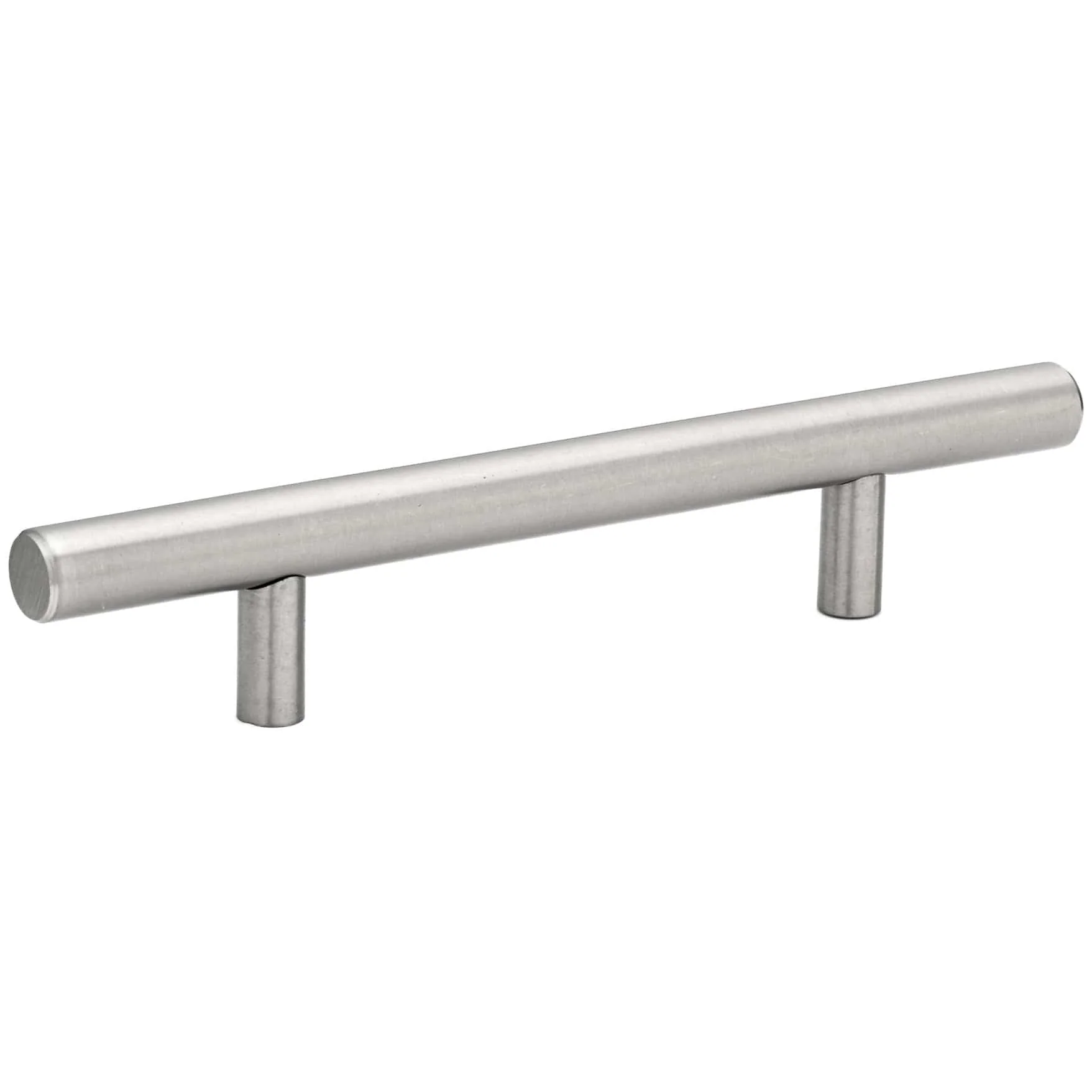 Contemporary Pull, 4-1/8" Center-to-Center, Stainless Steel, Antibacterial