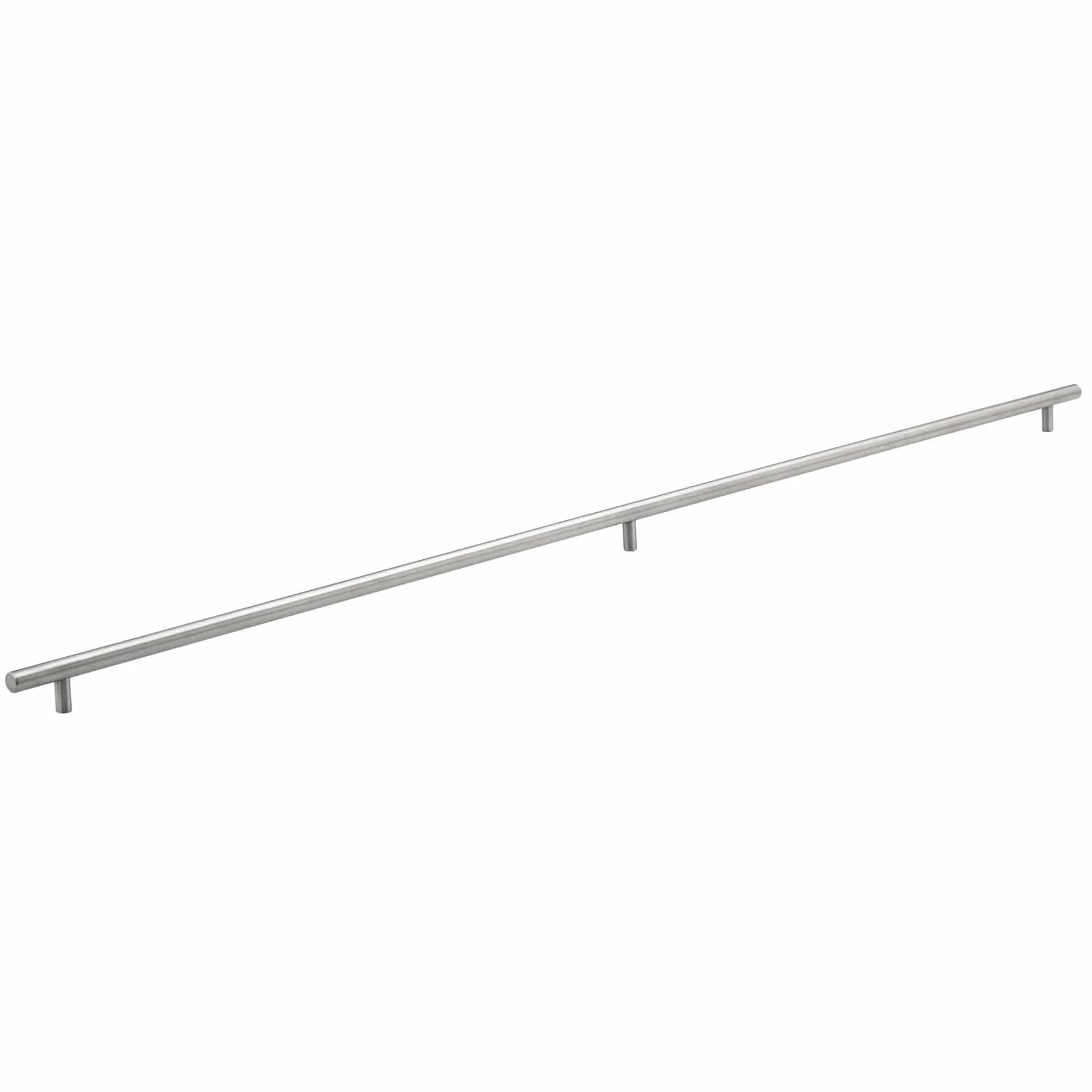 Contemporary Pull, 40-1/8" Center-to-Center, Brushed Stainless Steel