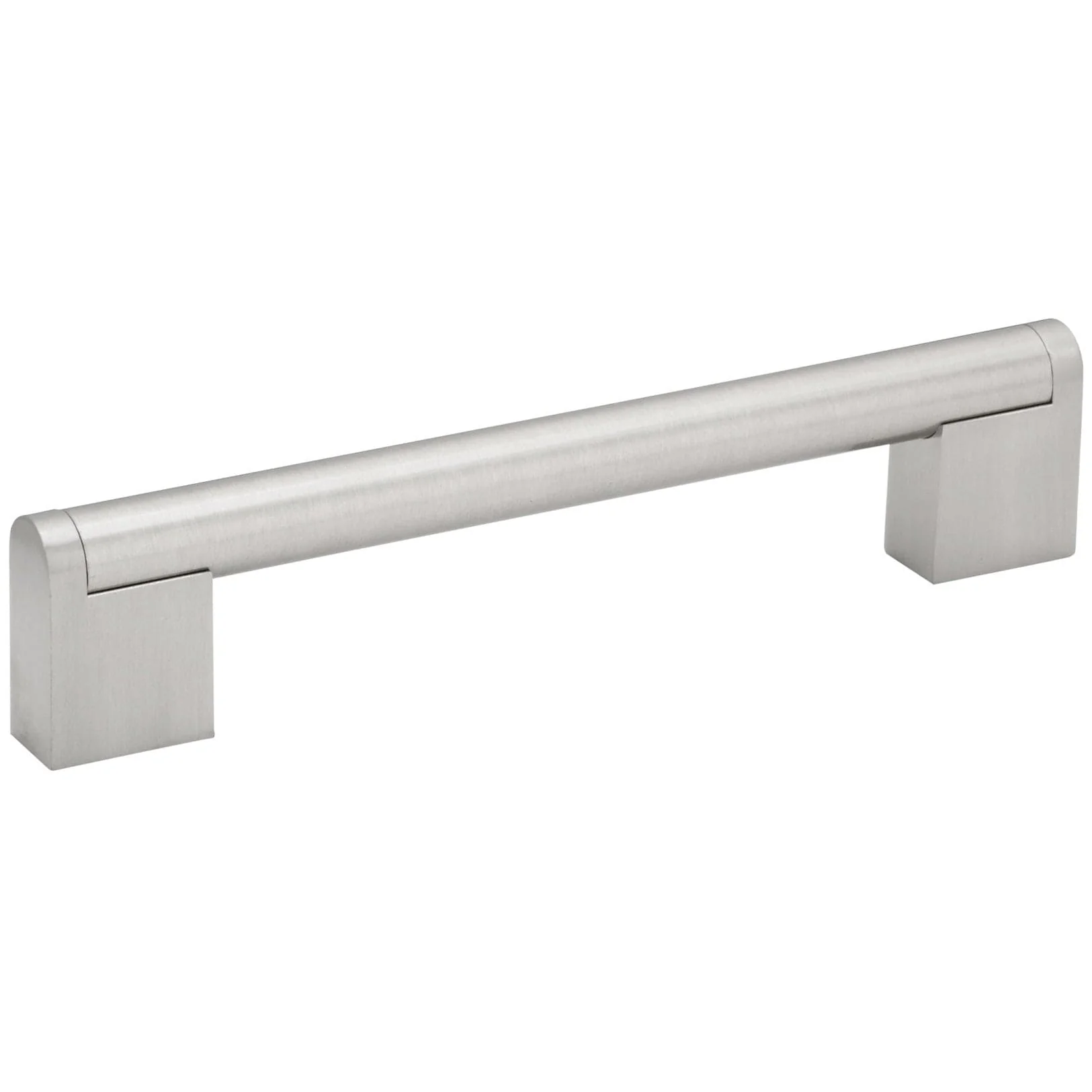 Contemporary Pull, 5-1/16" Center-to-Center, Brushed Nickel