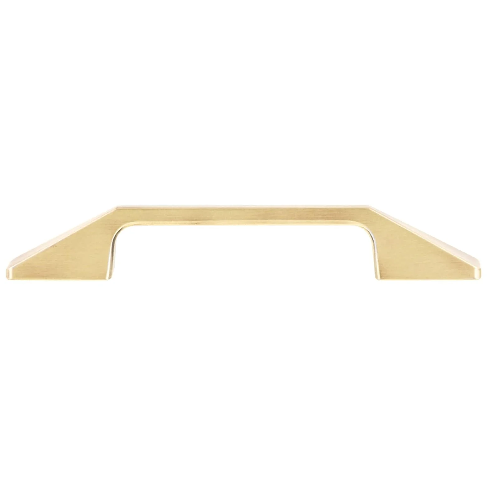 Contemporary Pull, 5-1/16" Center-to-Center, Satin Brass - Image 3
