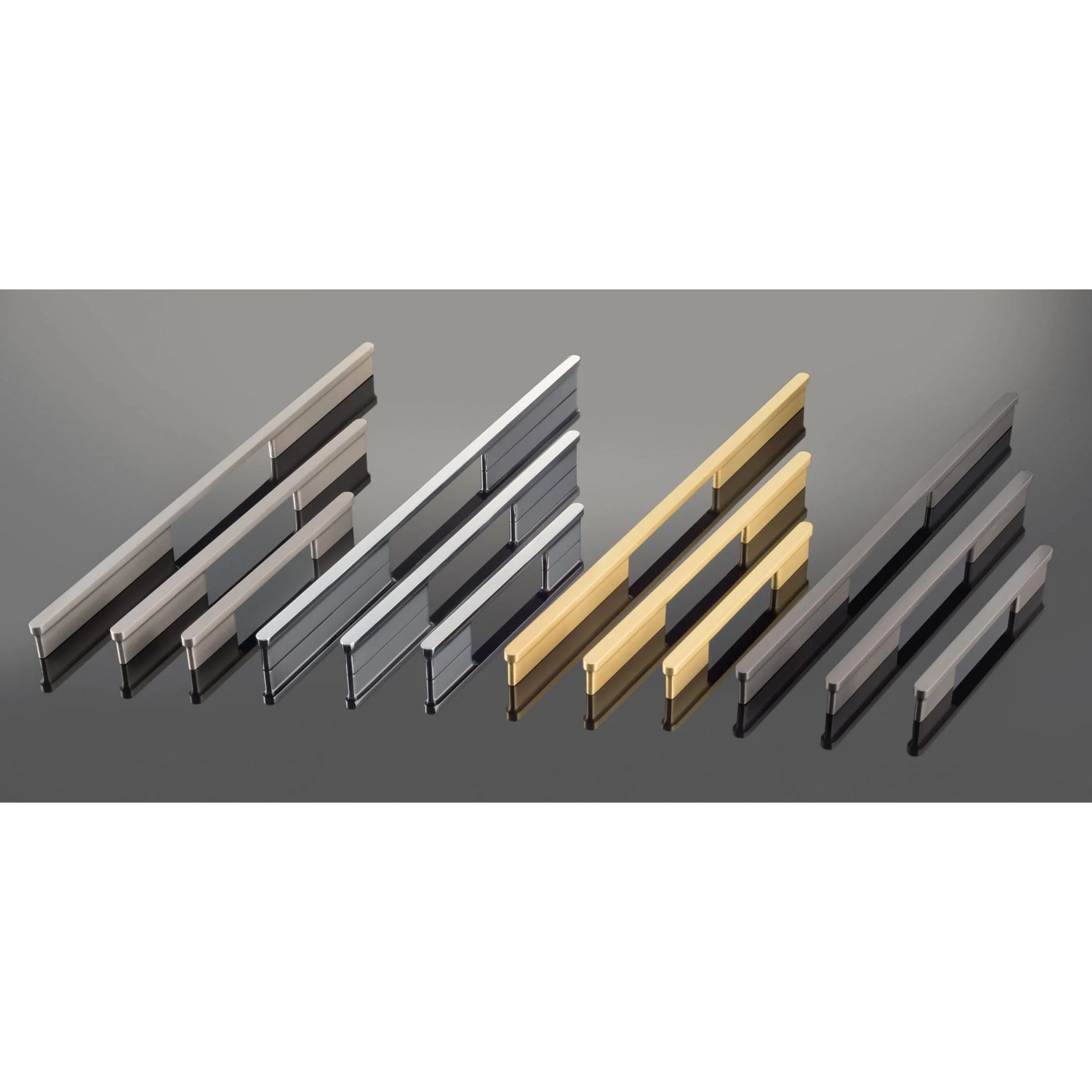 Contemporary Pull - 6-5/16" Center-to-Center - Brushed Black Nickel - Image 4