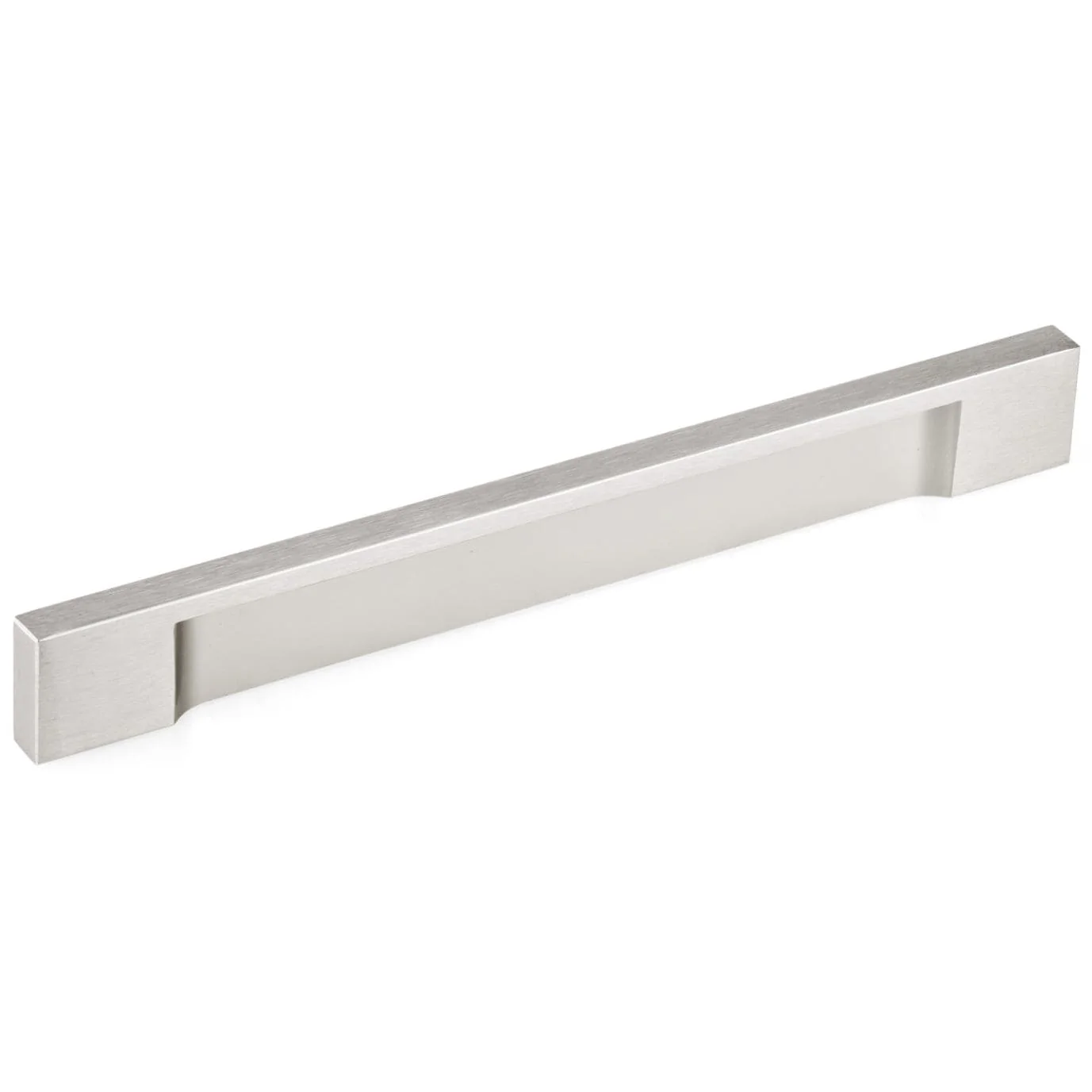 Contemporary Pull, 6-5/16" Center-to-Center, Stainless Steel