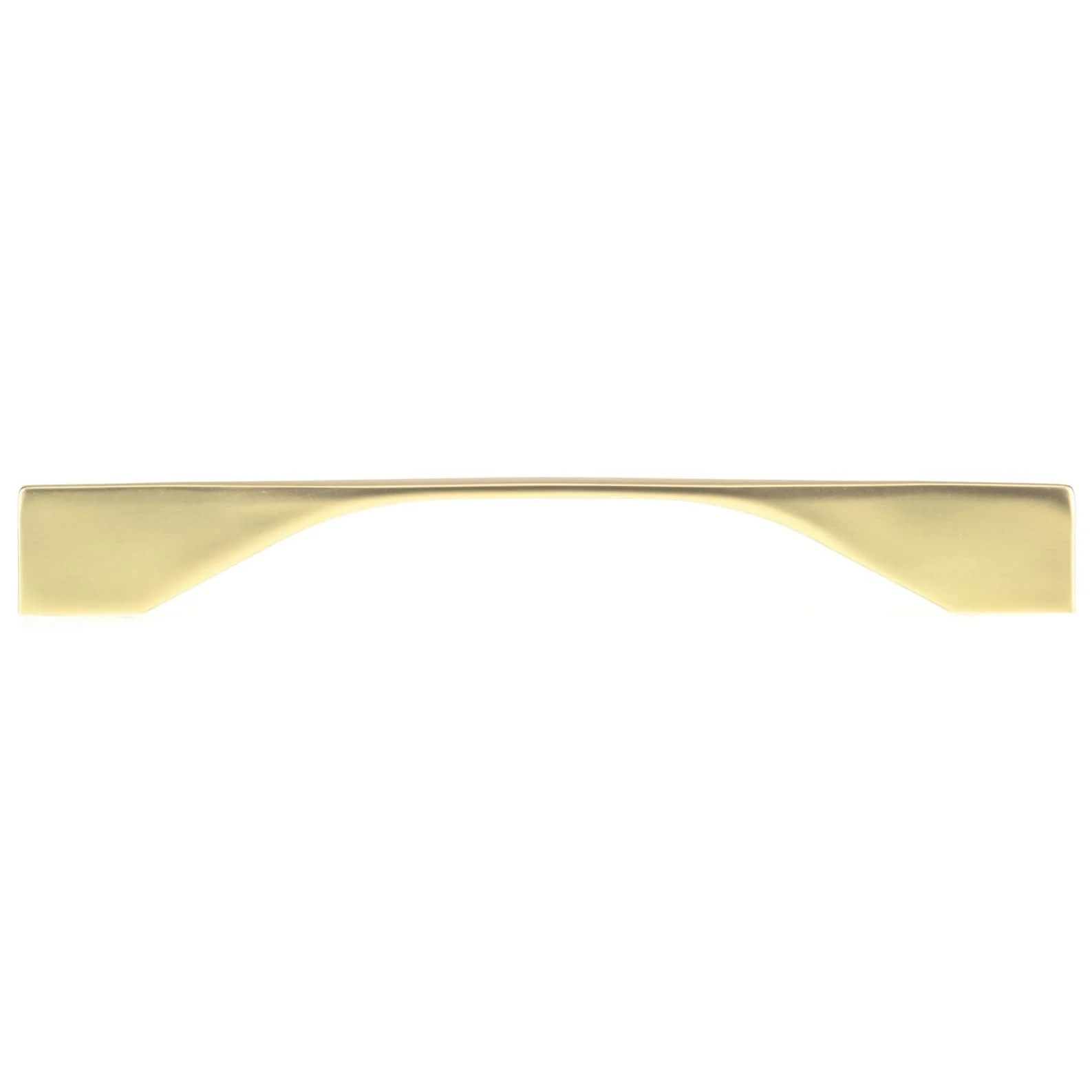 Contemporary Pull, 6-5/16" to 7-9/16" Center-to-Center, Brushed Gold - Image 3