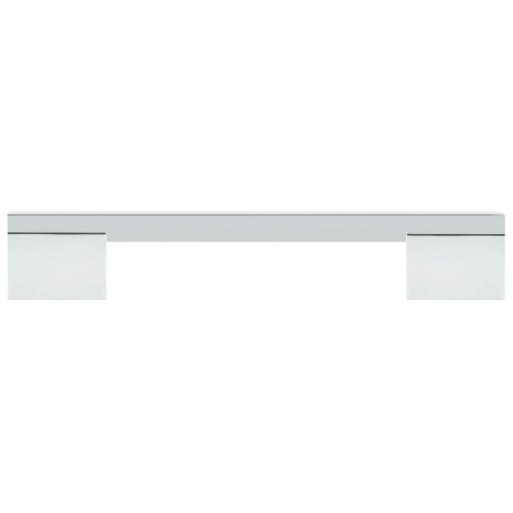 Contemporary Pull, 7-9/16" Center-to-Center, Chrome - Image 3