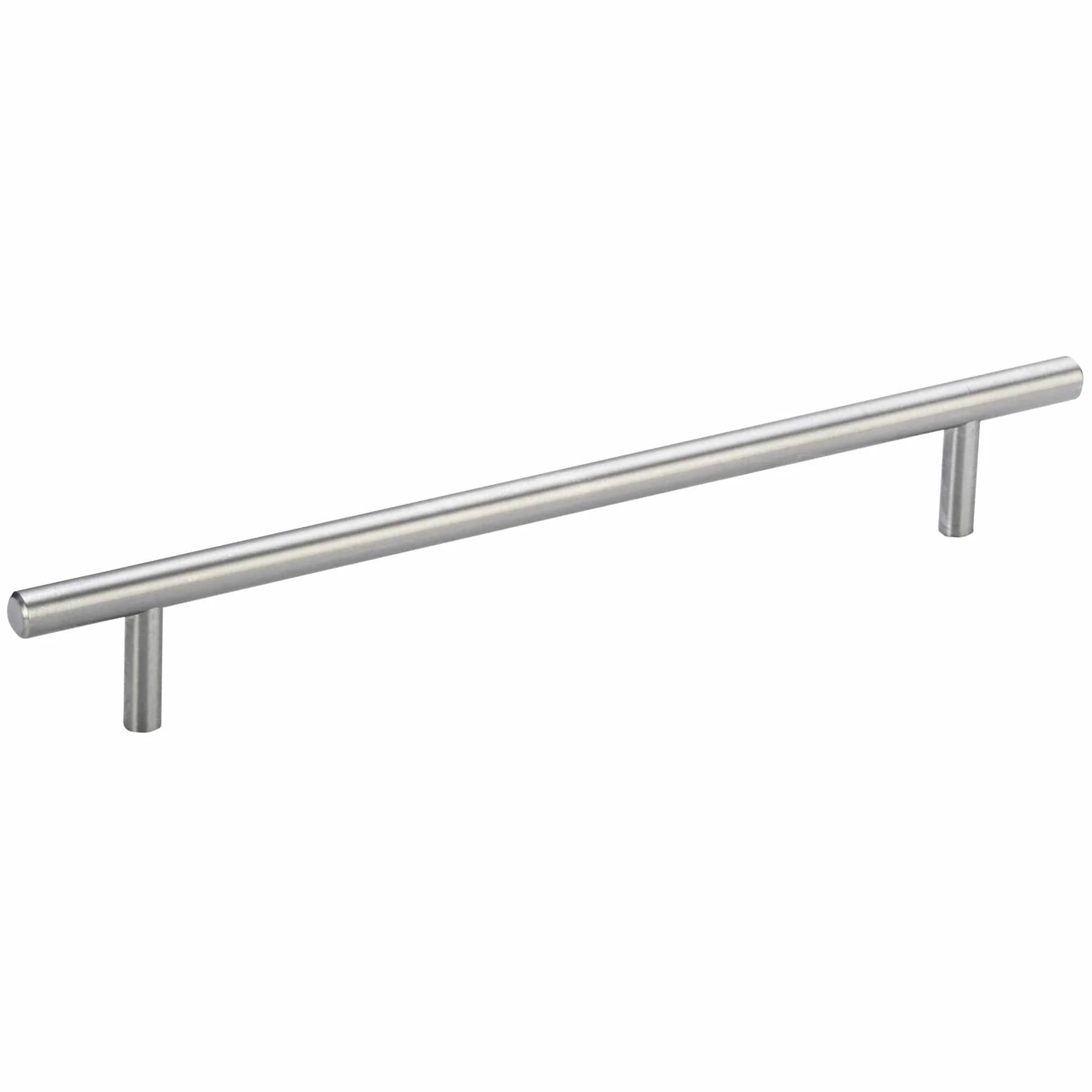 Contemporary  Modern Bar Pull - 7-9/16" Center-to-Center - 9-3/4" OL - Stainless Steel