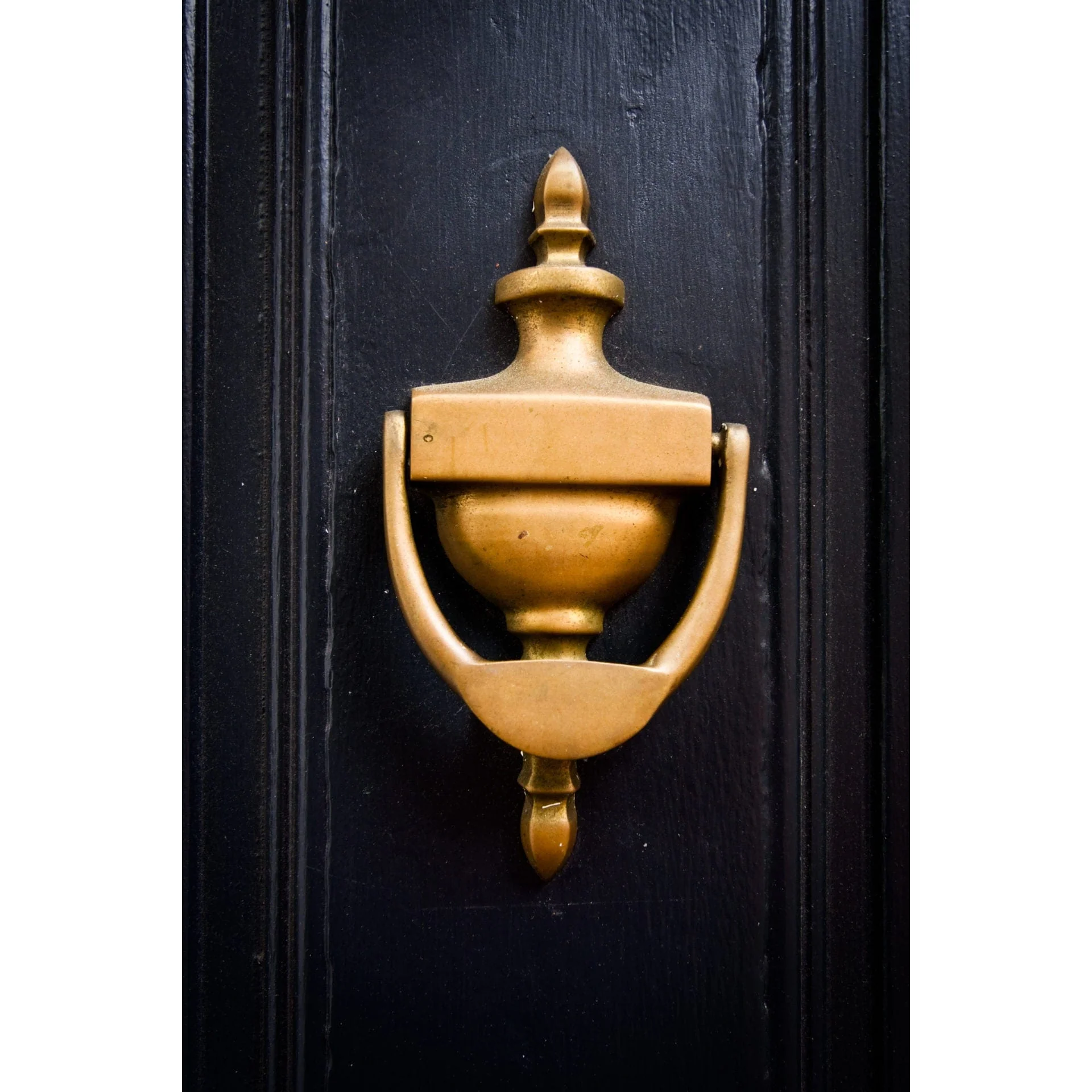 Door Knocker Antique Nickel 6 1/4" (159 mm) - Image 2
