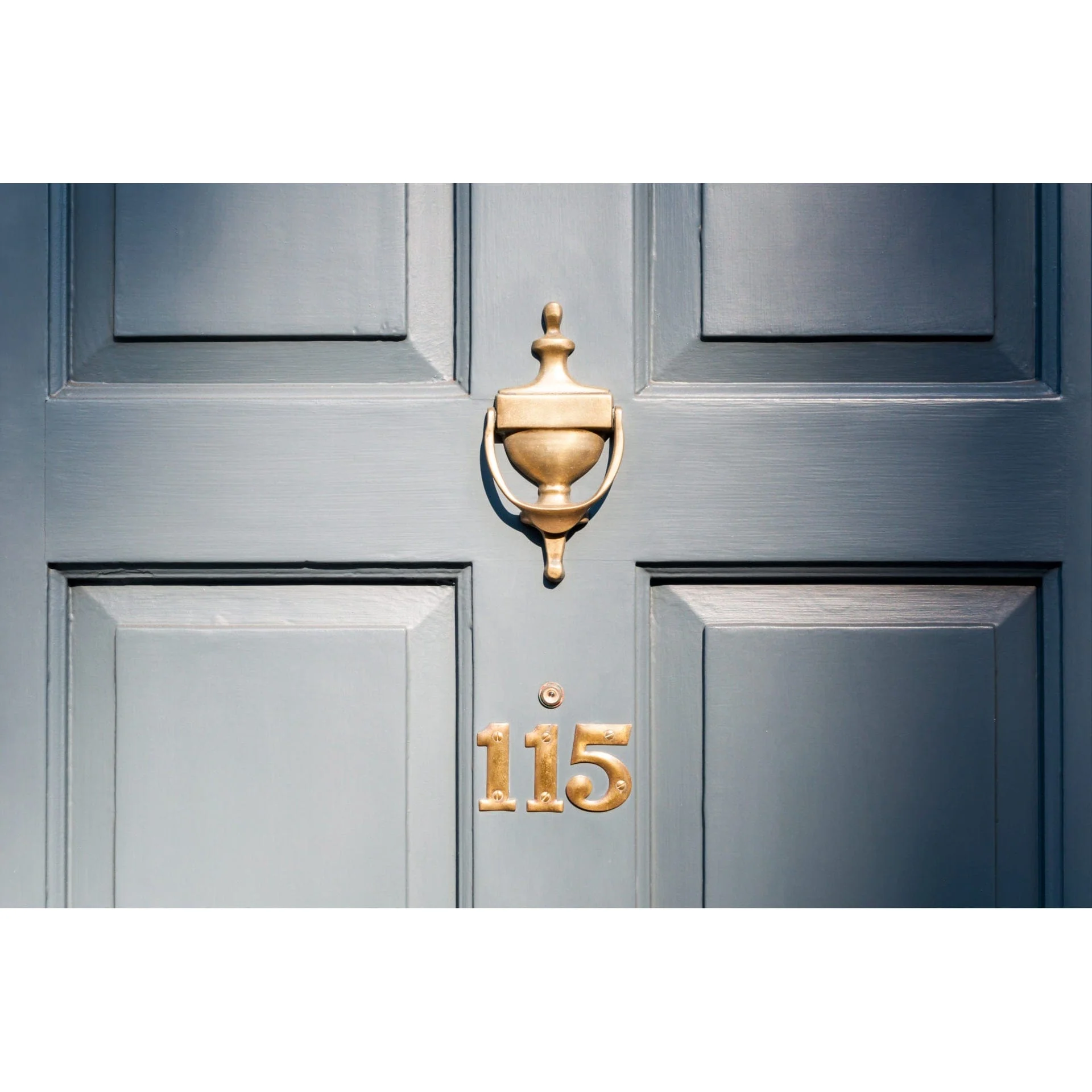 Door Knocker Satin Chrome  6 1/4" (159 mm) - Image 3