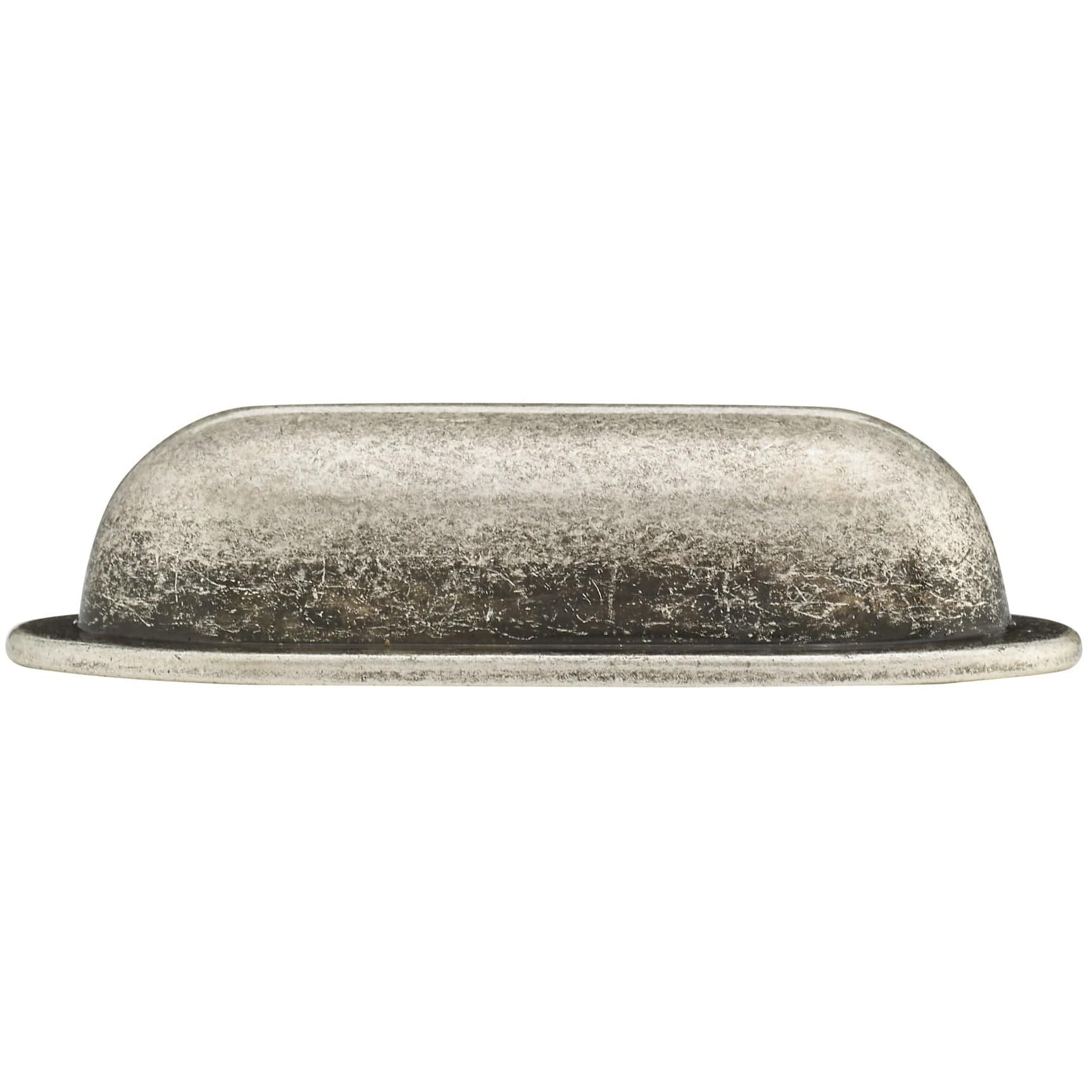 Traditional Cup Pull, 2-1/2" Center-to-Center, Old Silver - Image 3