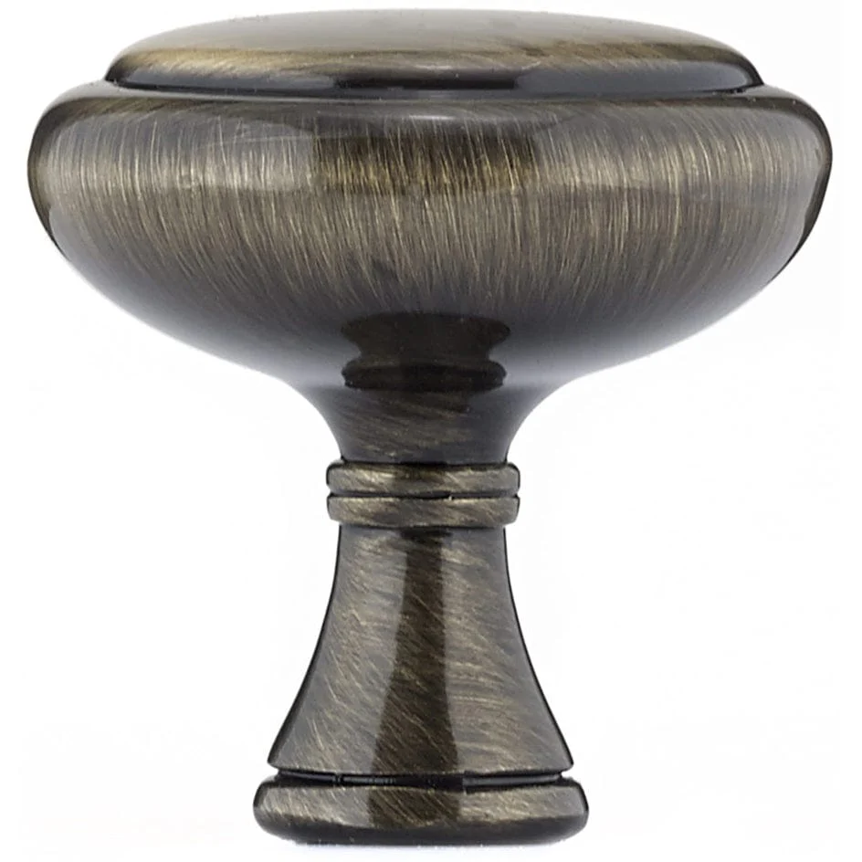 Traditional Knob, 1-1/4" D, Antique English - Image 3