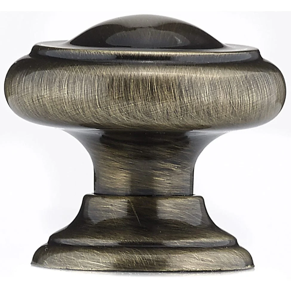 Traditional Knob, 1-3/16" D, Antique English - Image 3