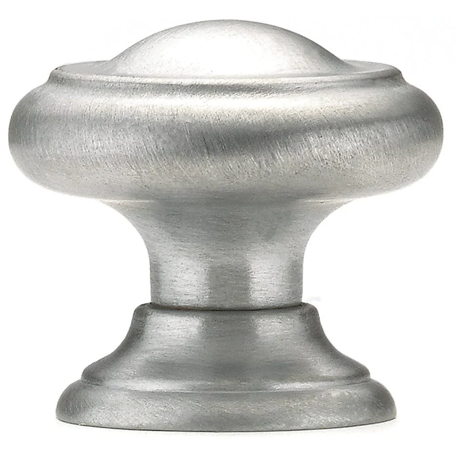 Traditional Knob, 1-3/16" D, Brushed Chrome - Image 3