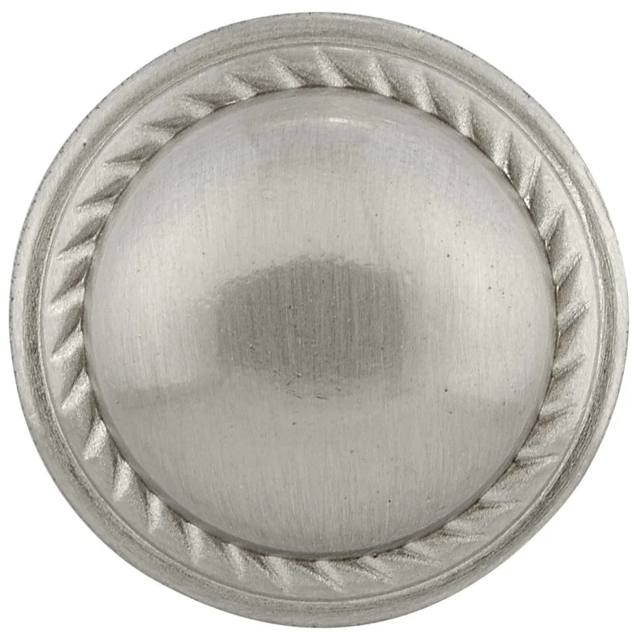 Traditional Knob, 1-3/16" D, Brushed Nickel - Image 2
