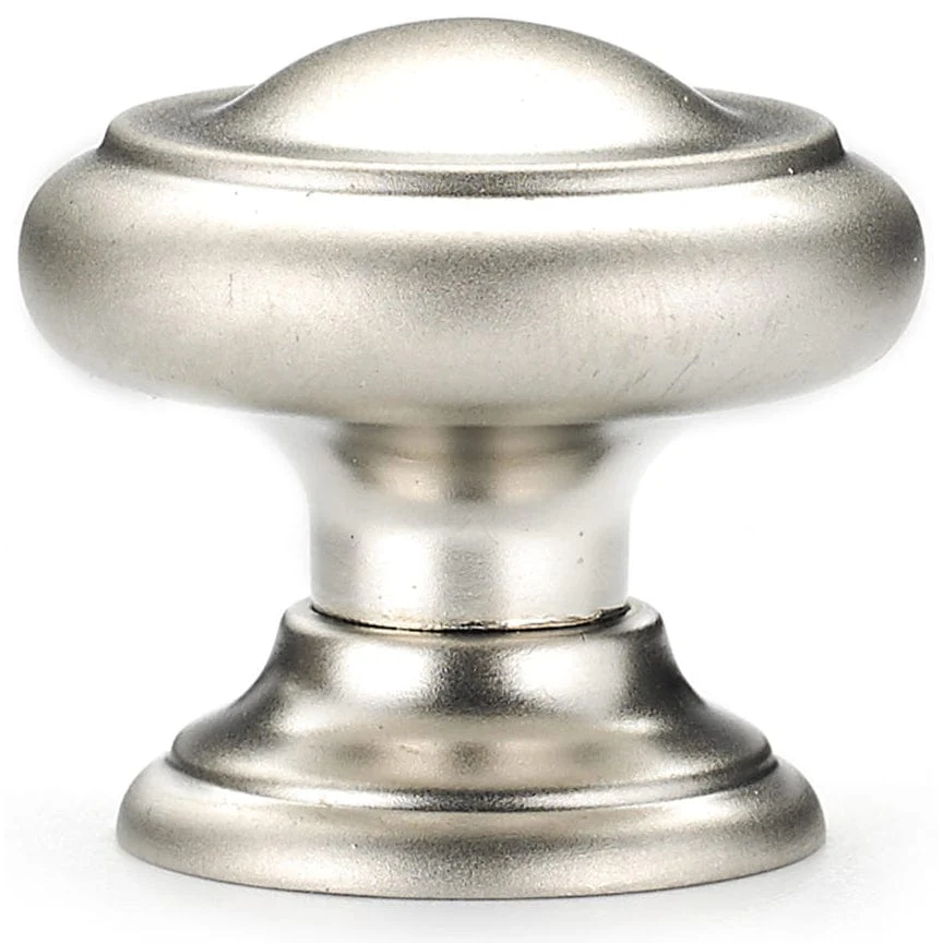Traditional Knob, 1-3/16" D, Matte Nickel - Image 3