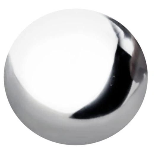 Traditional Knob, 1-7/32" D, Polished Nickel - Image 2