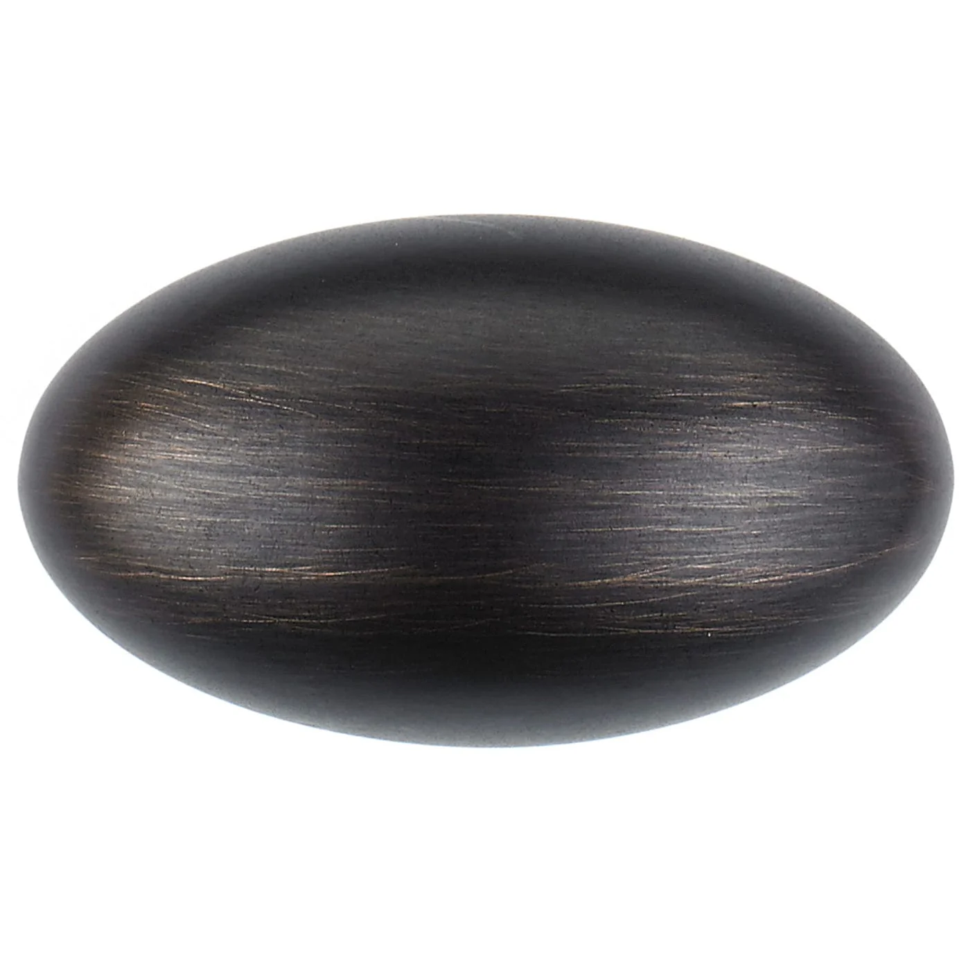Traditional Knob, 1-9/16" x 7/8", Brushed Oil-Rubbed Bronze - Image 2