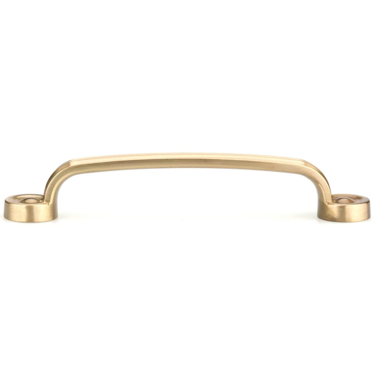 Traditional Pull, 5-1/16" Center-to-Center, Satin Brass - Image 3