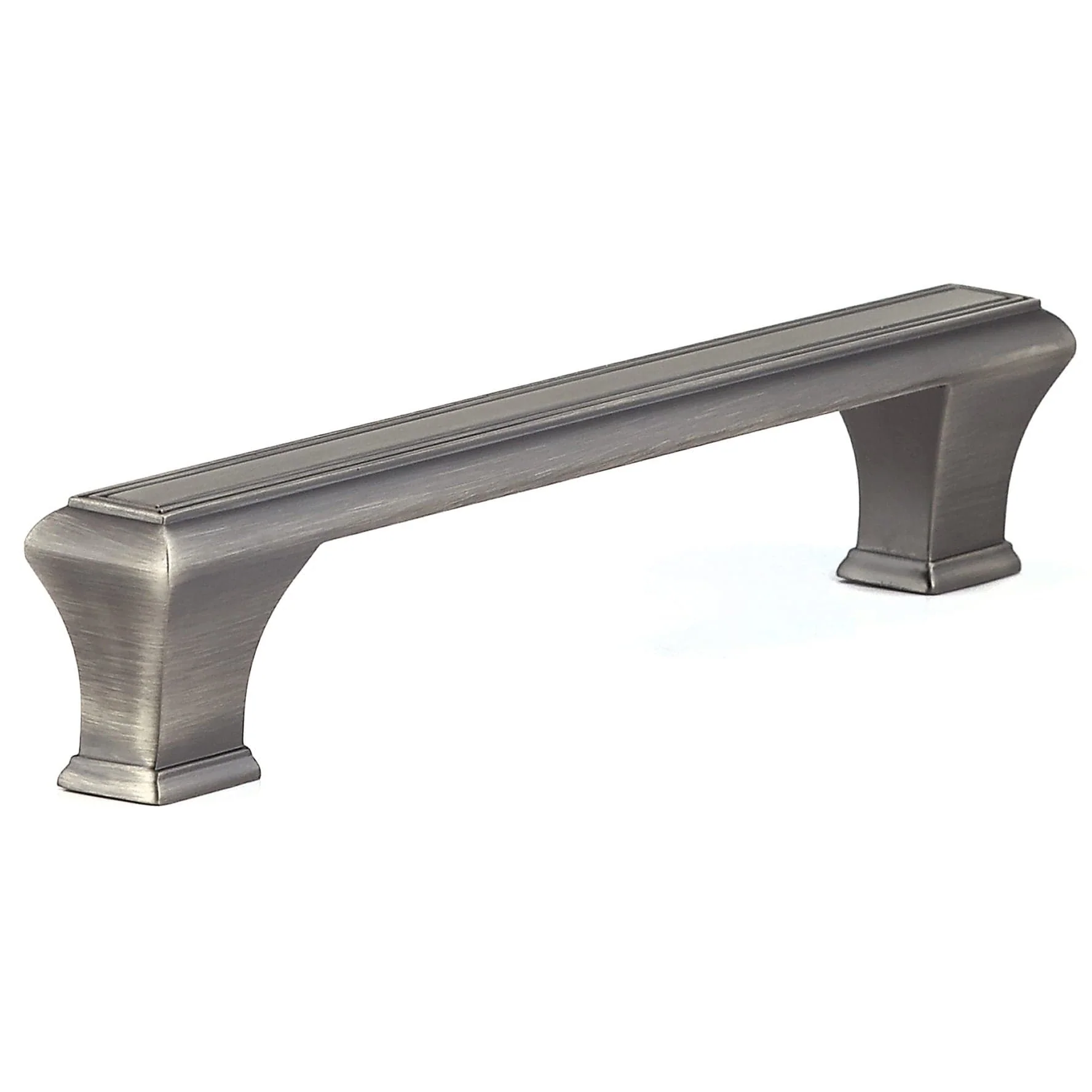 Traditional Pull, 6-5/16" Center-to-Center, Antique Nickel