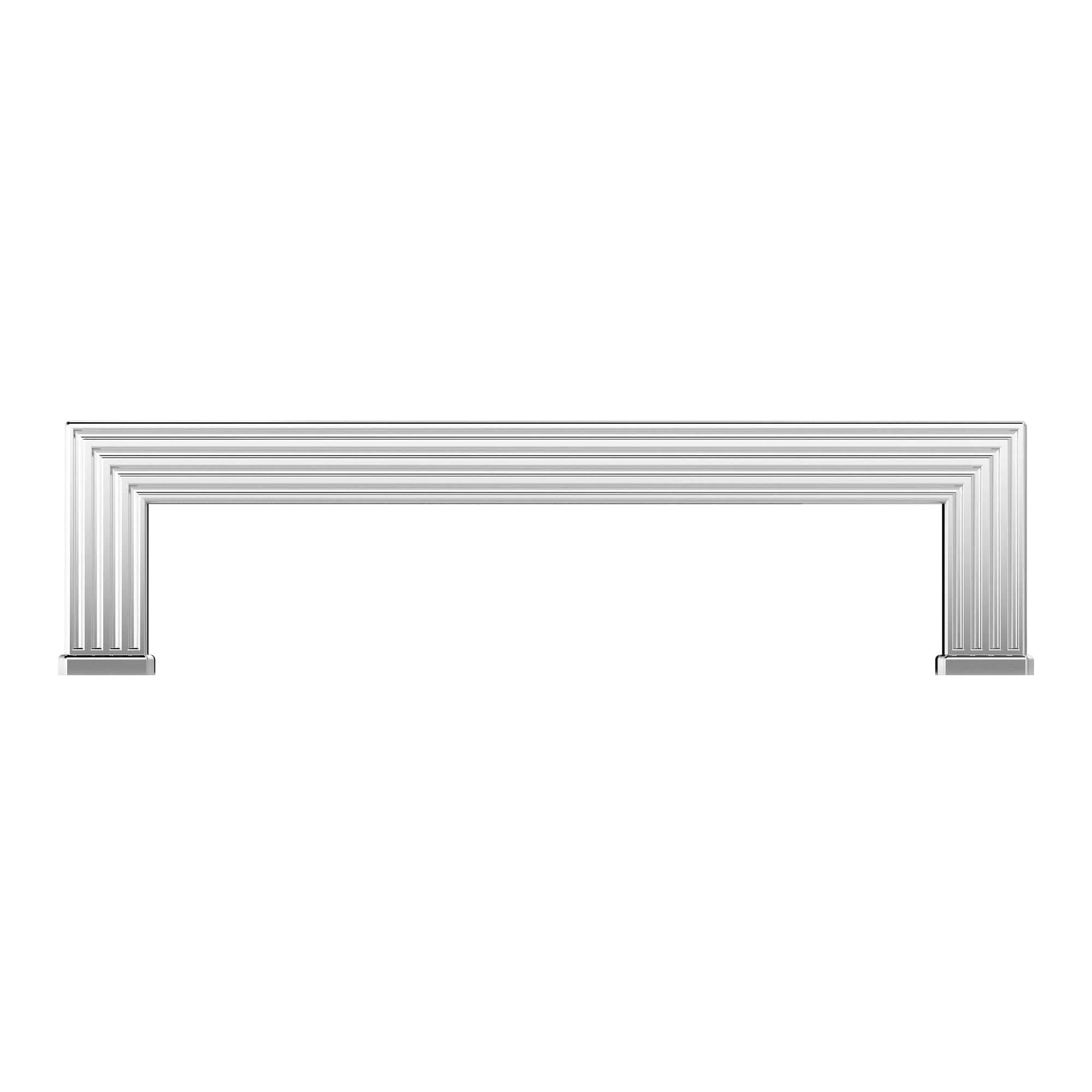 Transitional Pull, 5-1/16" Center-to-Center, Chrome - Image 2