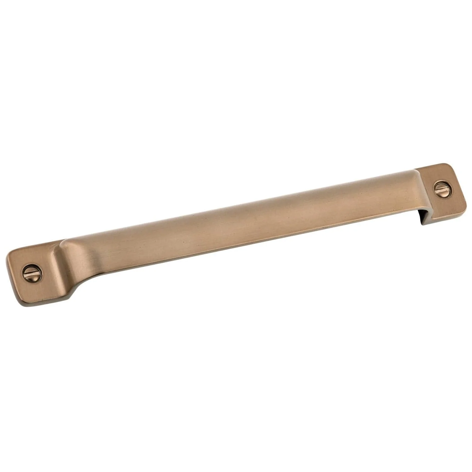 Rectangular Cup Transitional Pull - Champagne Bronze - 7-9/16" Center-to-Center  x 8-9/32" L - Image 2