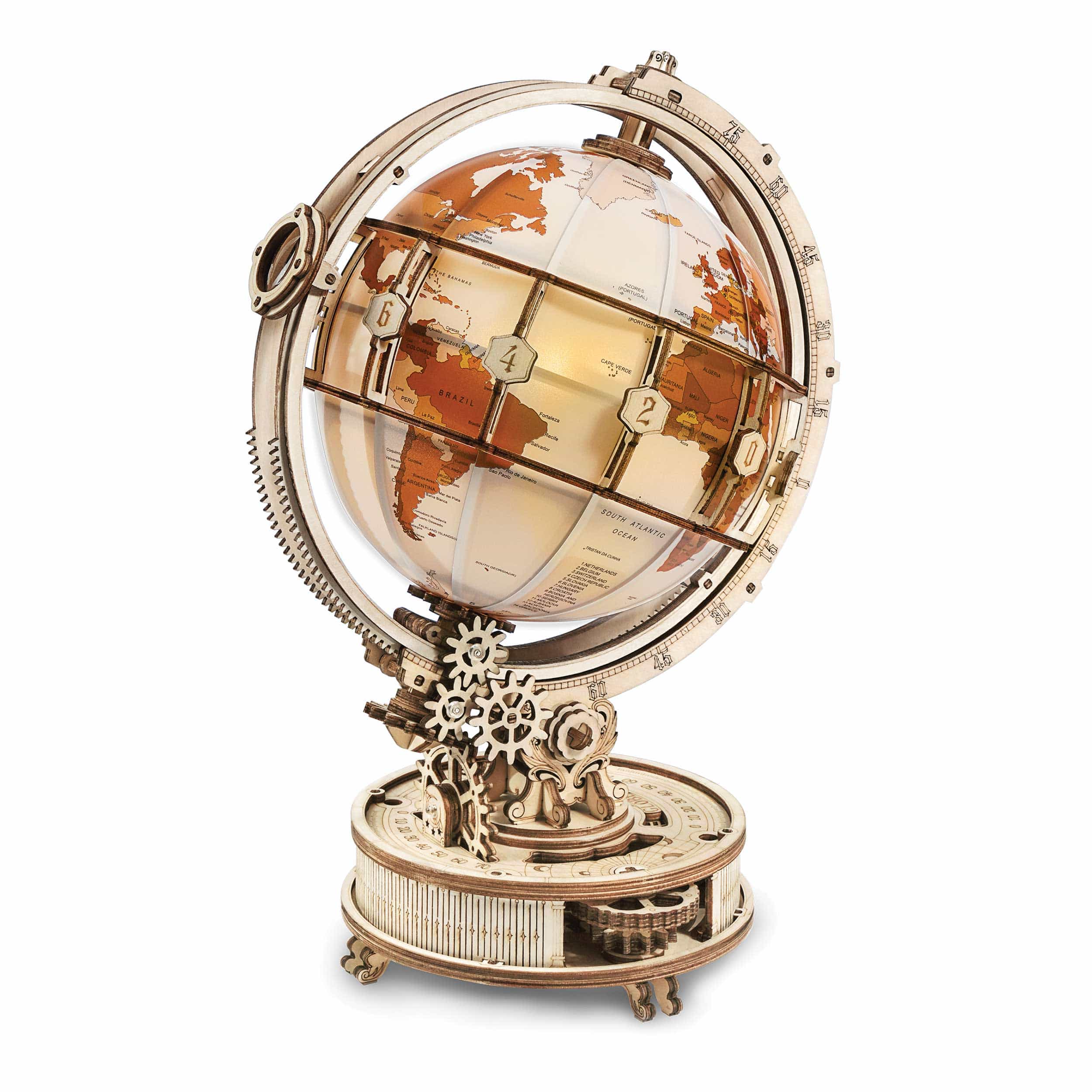 Luminous Globe 3D Puzzle Kit