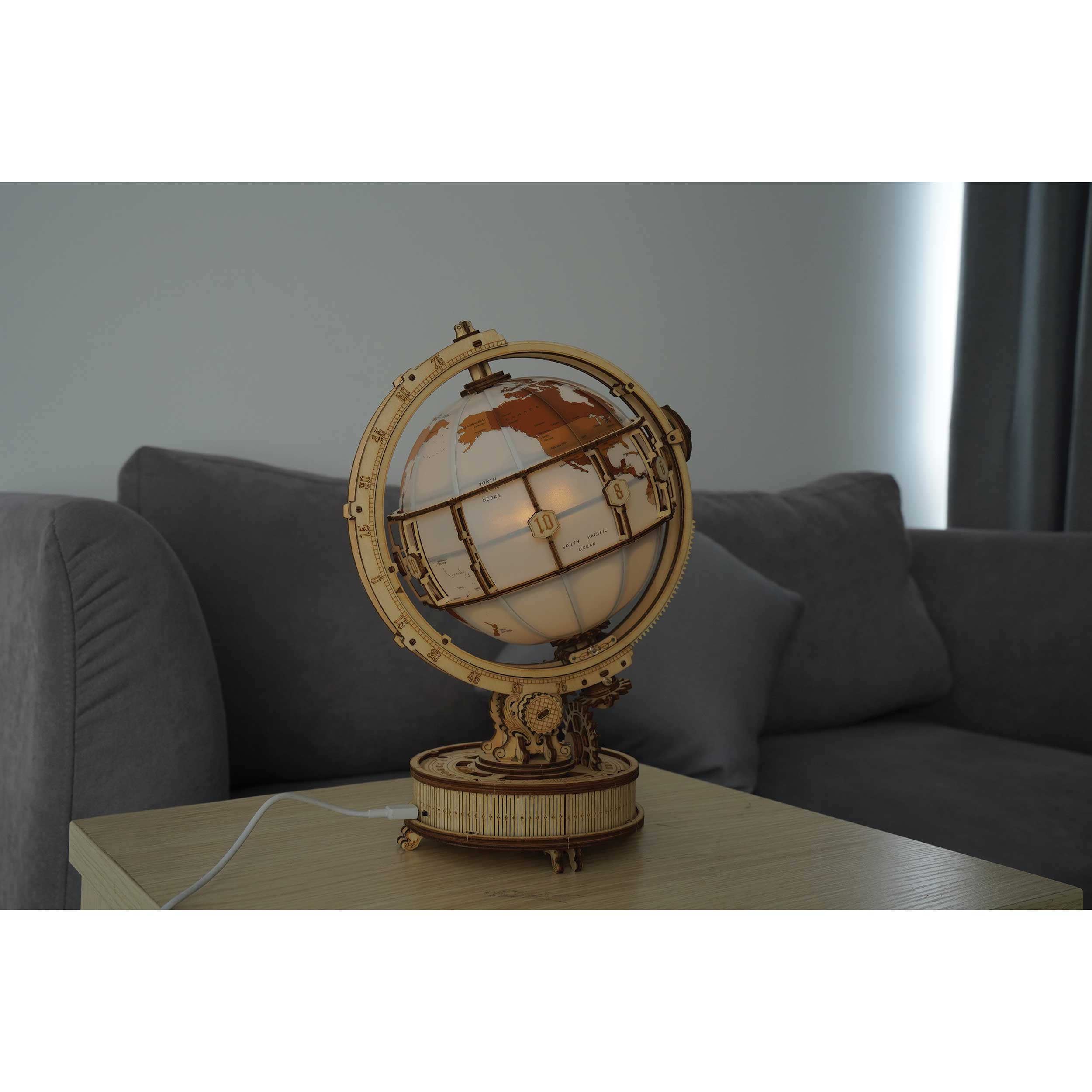 Luminous Globe 3D Puzzle Kit - Image 5