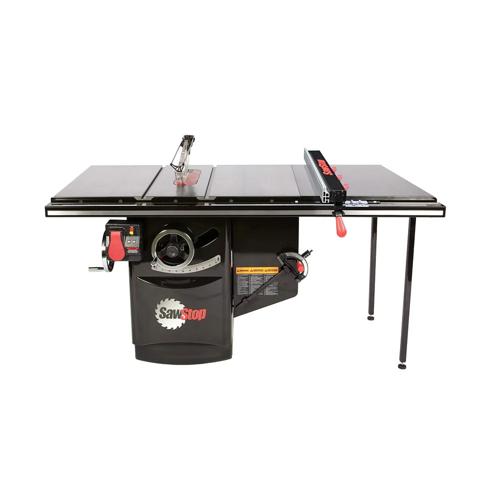Industrial Cabinet Saw with 36" Industrial T-Glide Advance Fence System - 5 HP - 1PH - 230V