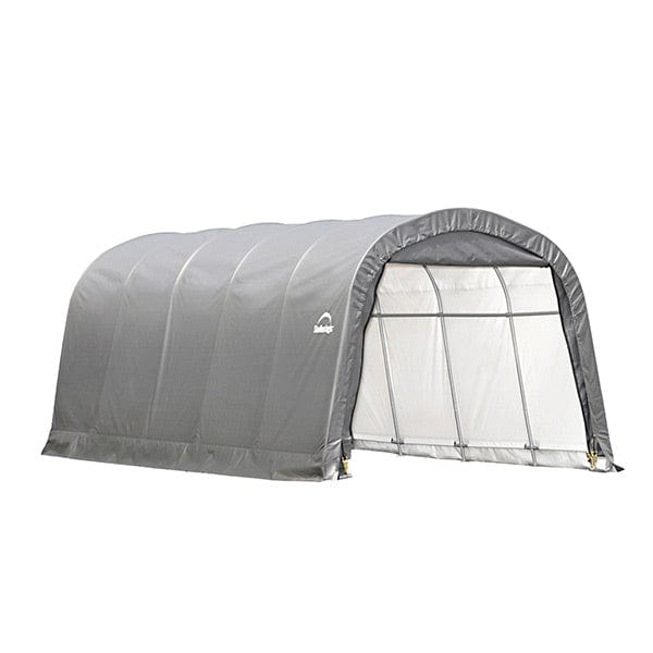 Garage-in-a-Box 12' x 20' x 8', RoundTop Style, Gray