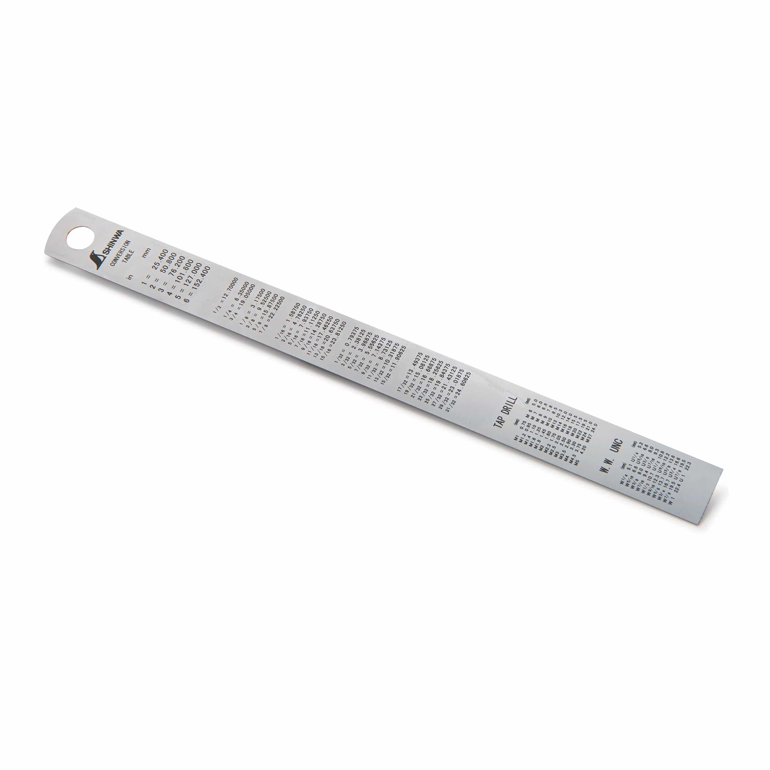 Stainless Steel 6" Ruler - Image 2