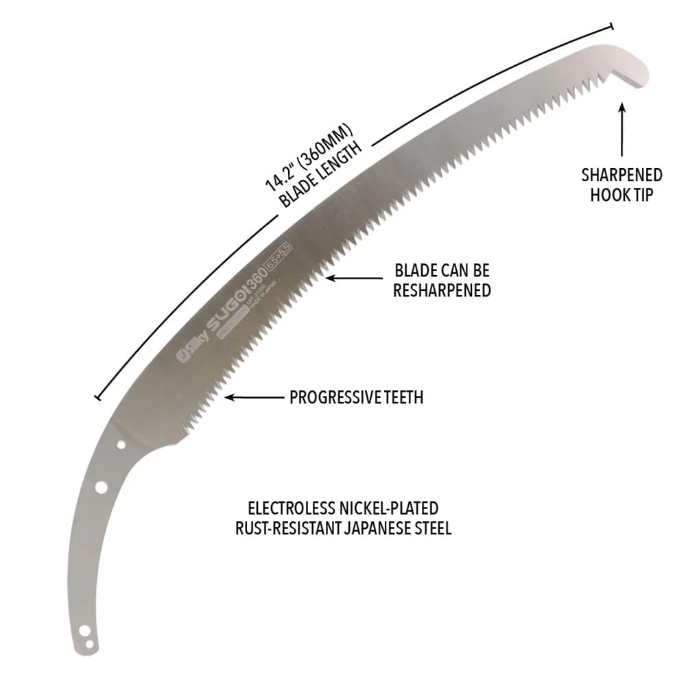 SUGOI Replacement Blade, 360mm, Extra Large Teeth - Image 2