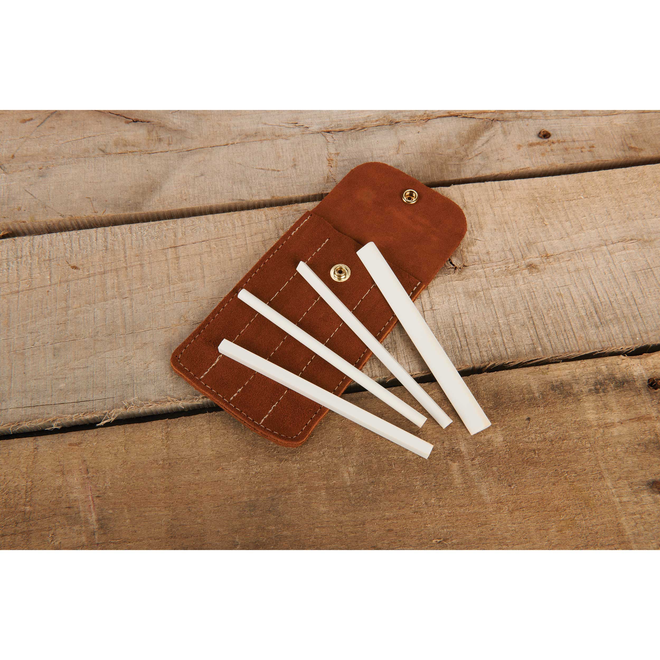 Ceramic File Set with Suede Pouch - 1200 Grit - 4 Pack - Image 4