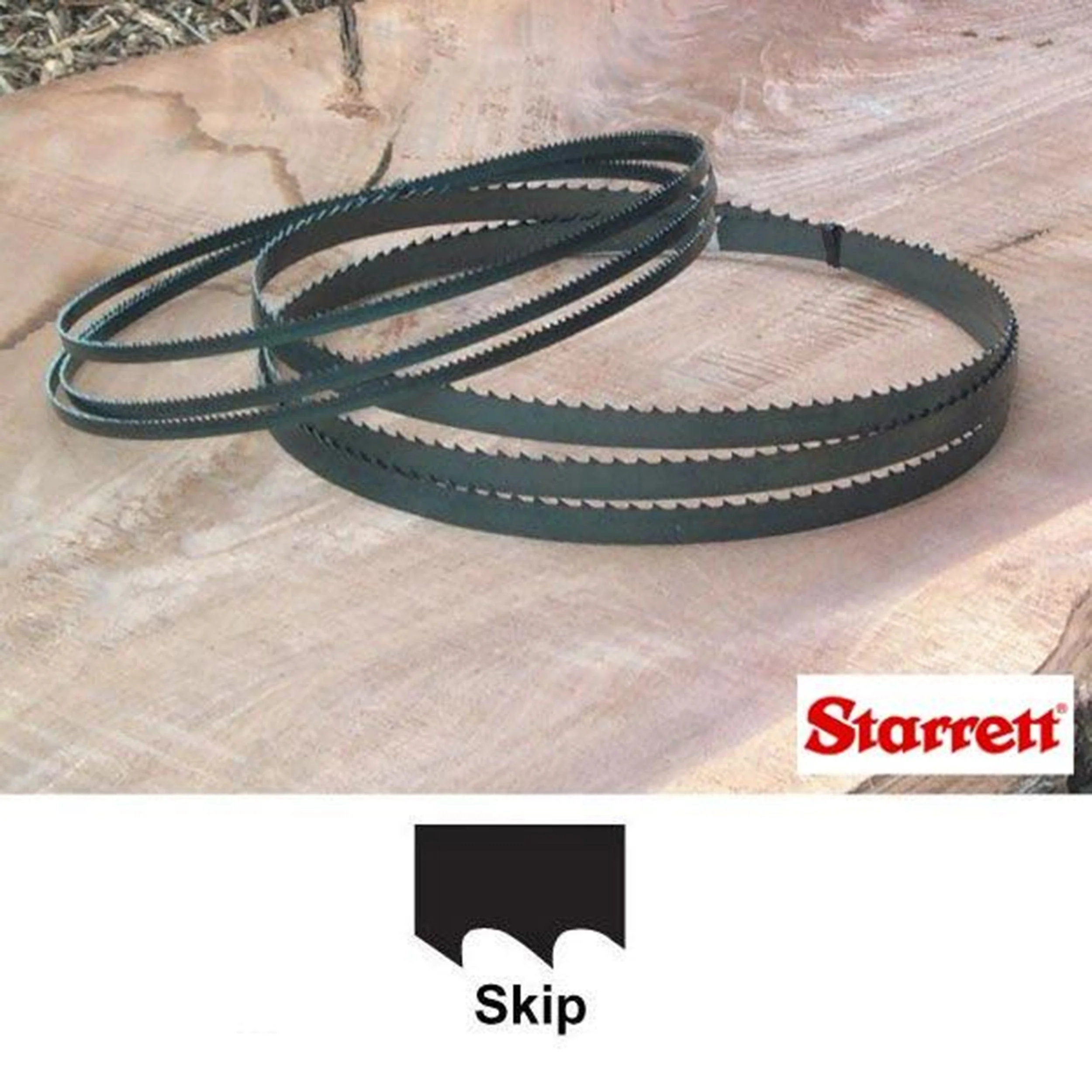 Duratec SFB Bandsaw Blade - 82" x 1/2" x .025" - 4 TPI - Skip