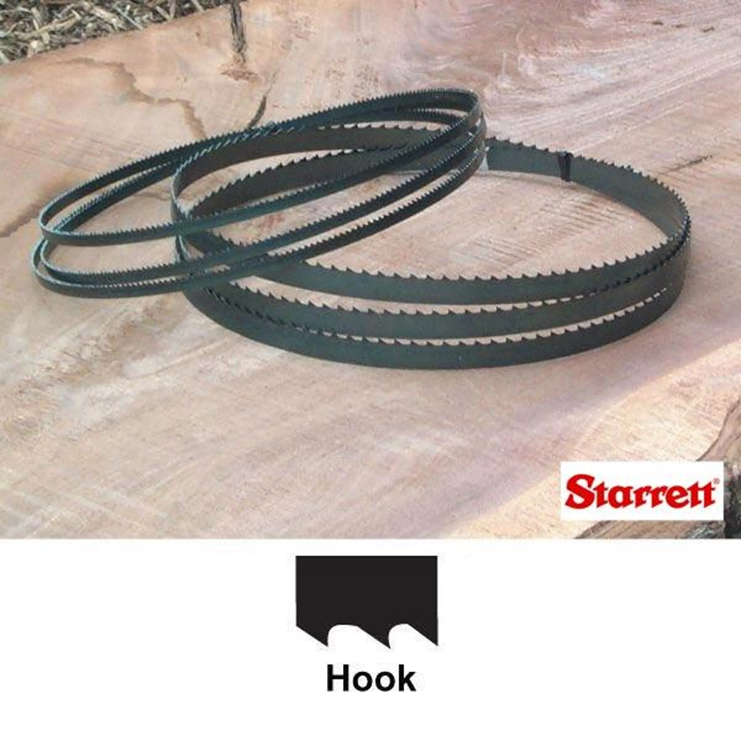 Duratec SFB Bandsaw Blade - 99-3/4" x 5/8" x .032" - 3 TPI - Hook