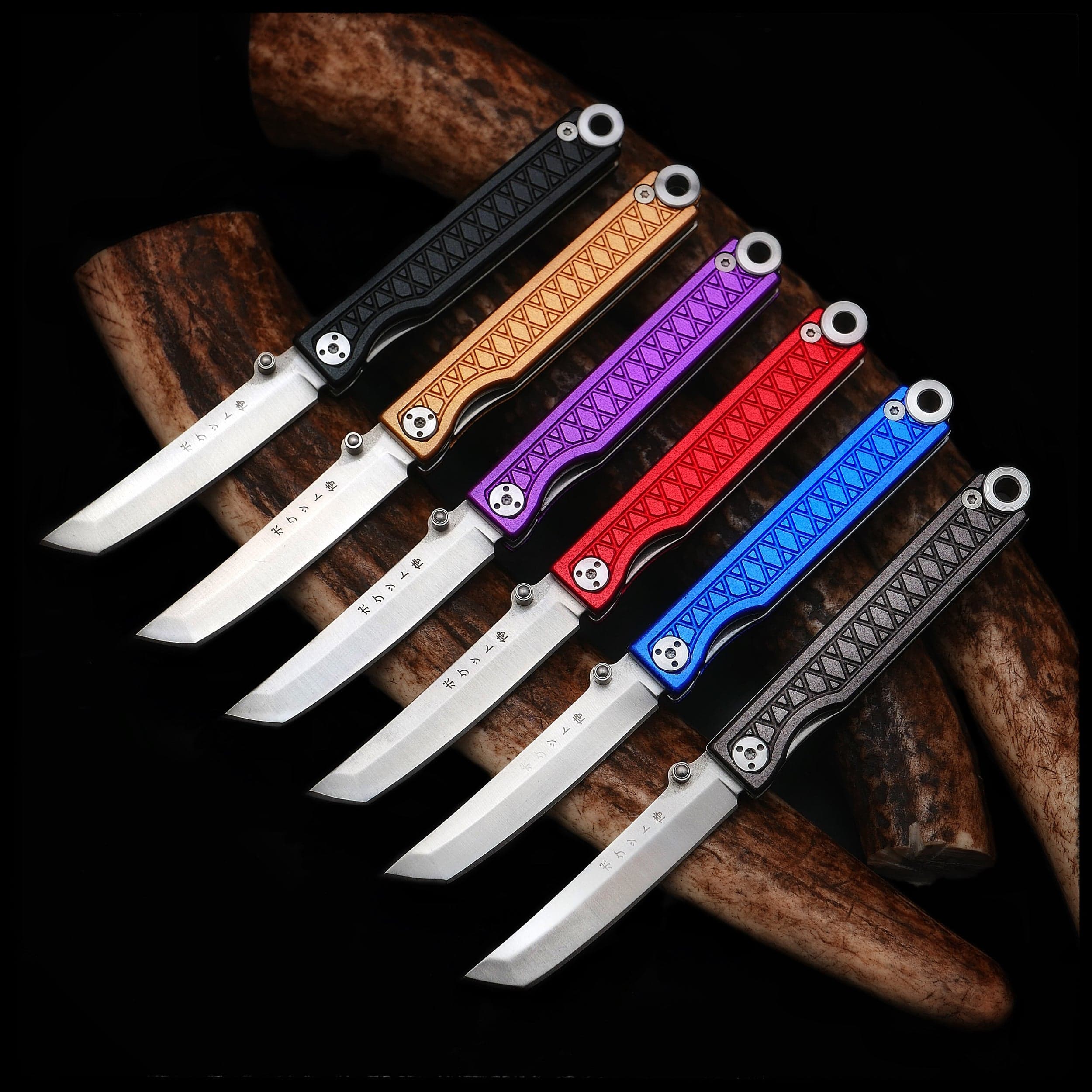 Pocket Samurai  Keychain Knife - Red - Image 5