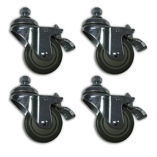 Swivel and Lock Casters - 4 Piece Set - Image 2