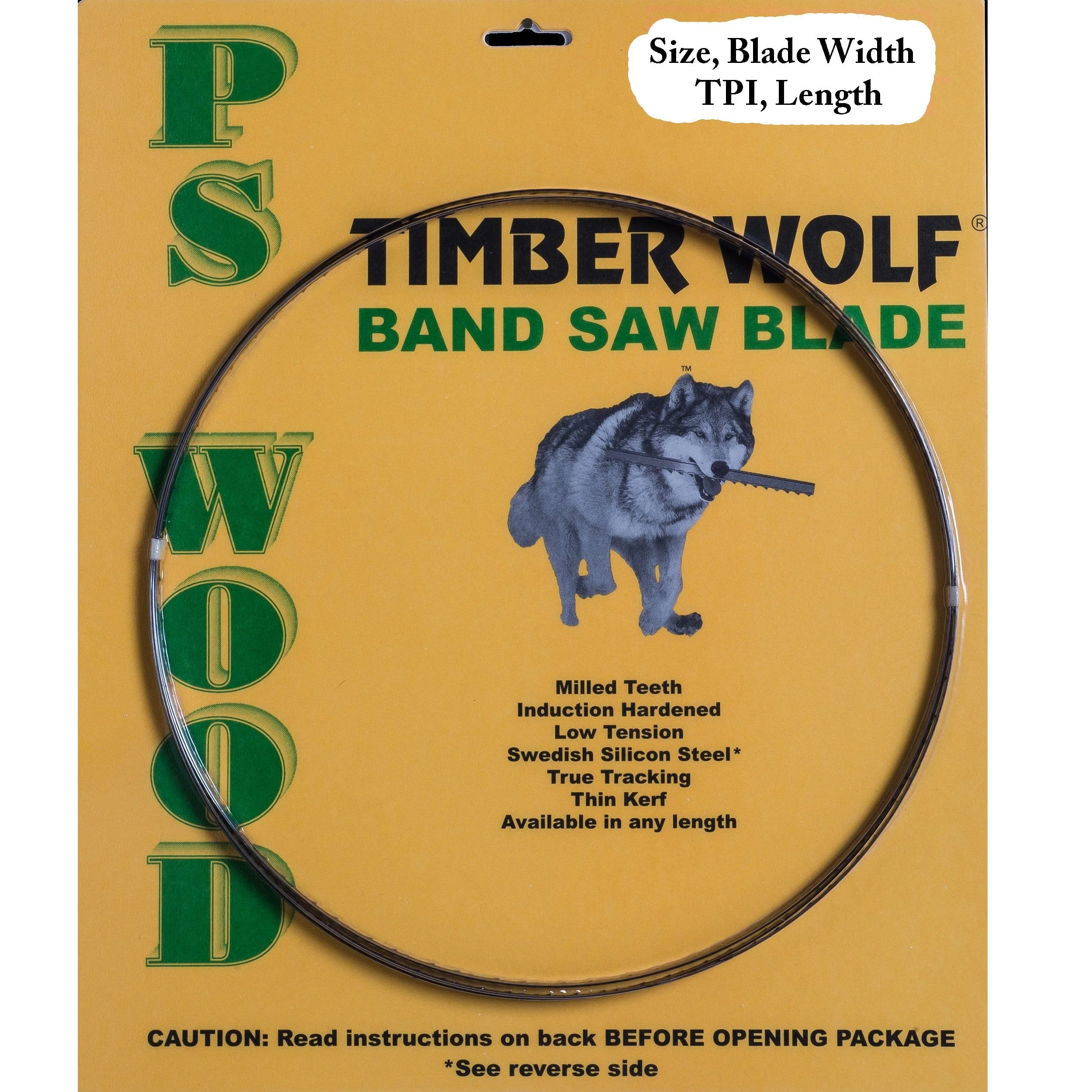 Bandsaw Blade - 162" x 3/8" x .025" x 6 TPI - Positive Claw - Image 2
