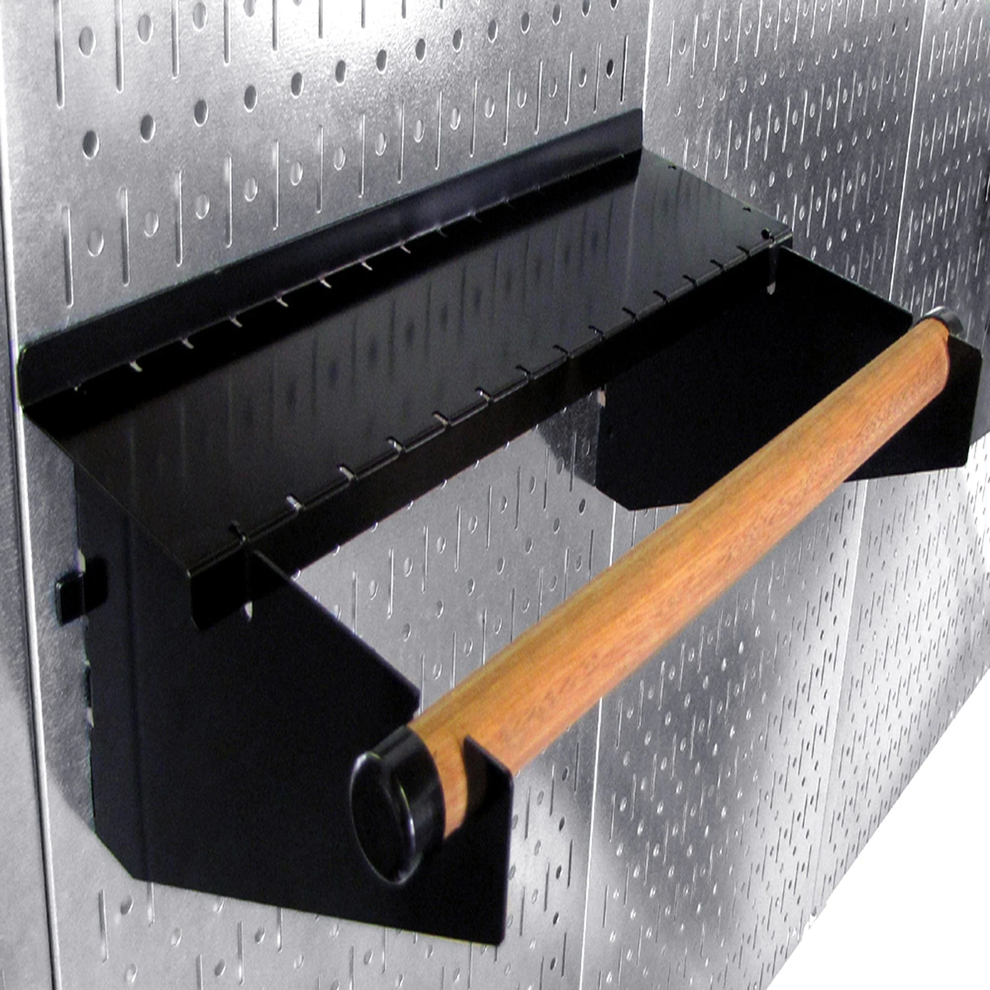 Lazy Guy DIY Maker Woodworking Tool Storage Organizer Set, Galvanized Metallic Steel - Image 5