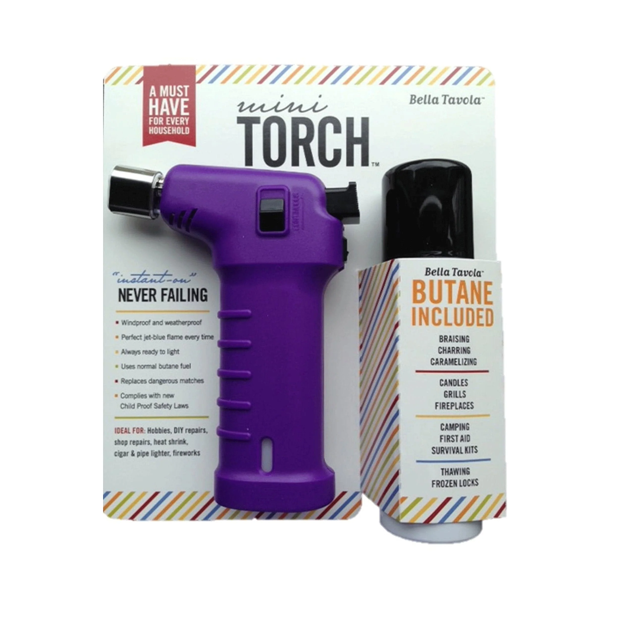 Bella Tavola Mini Torch Combo - Purple - Image 2